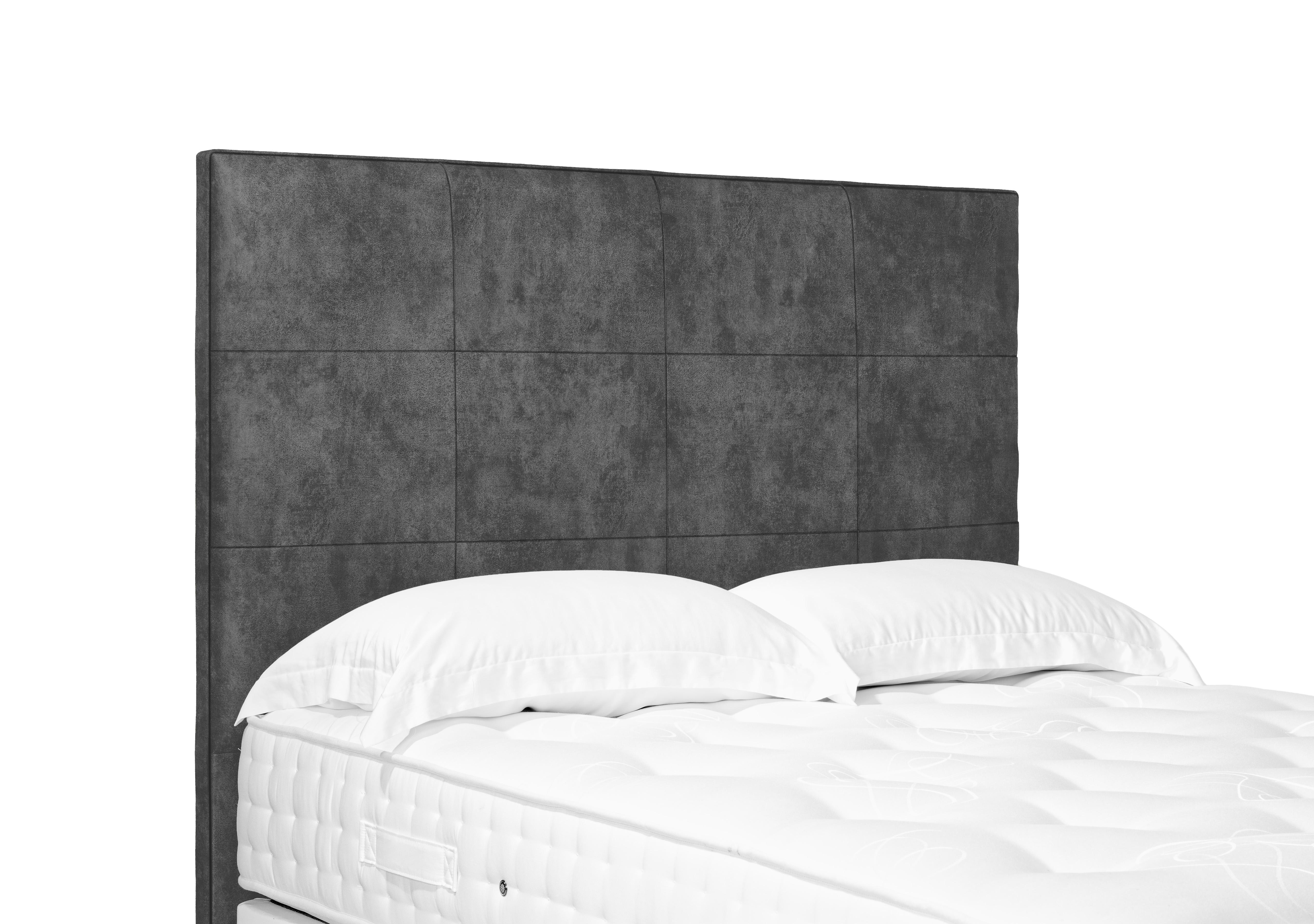 Artisan Collection Elwood High Floor Standing Headboard in Dapple Mink on Furniture Village