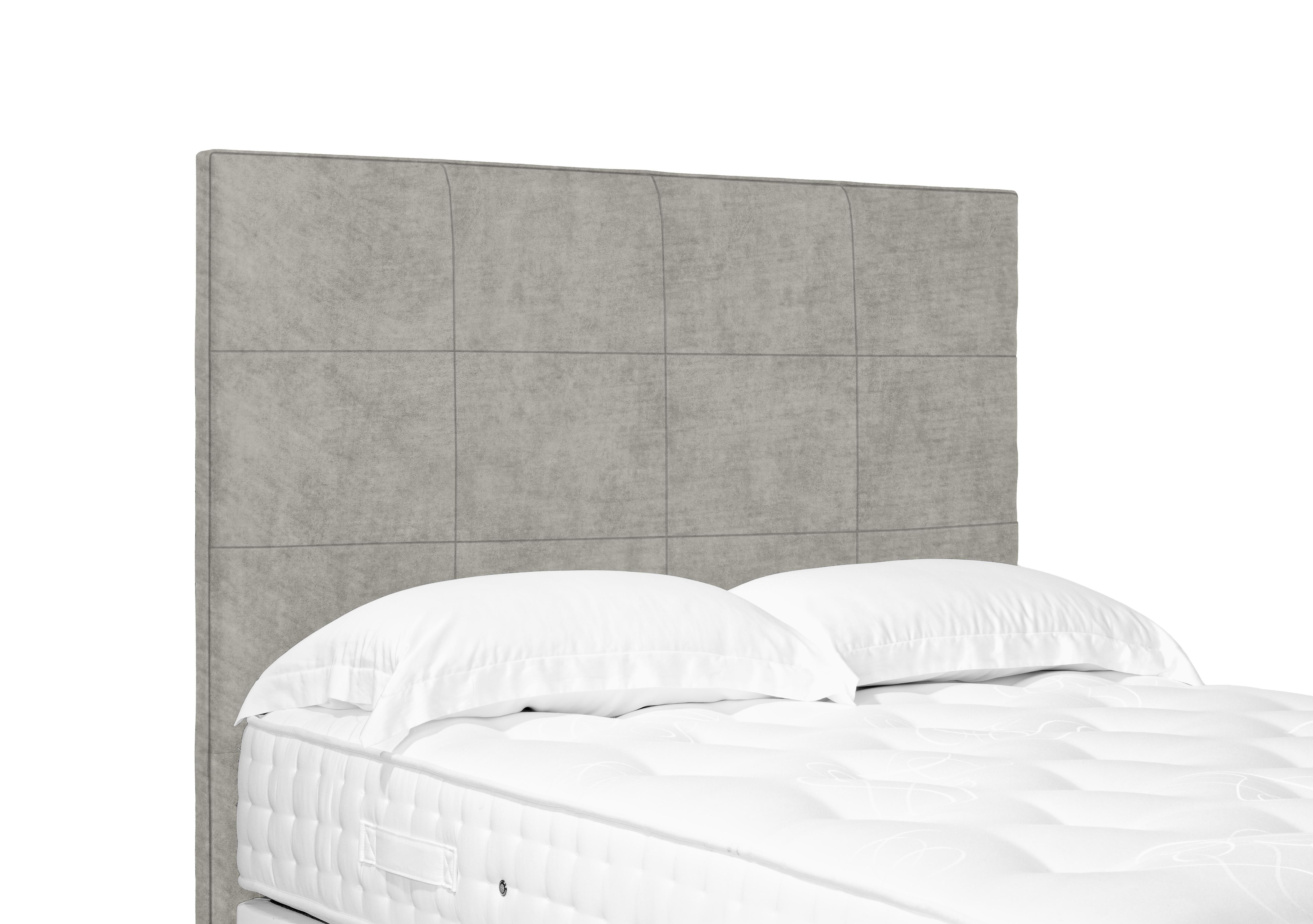 Artisan Collection Elwood High Floor Standing Headboard in Milan Stone on Furniture Village