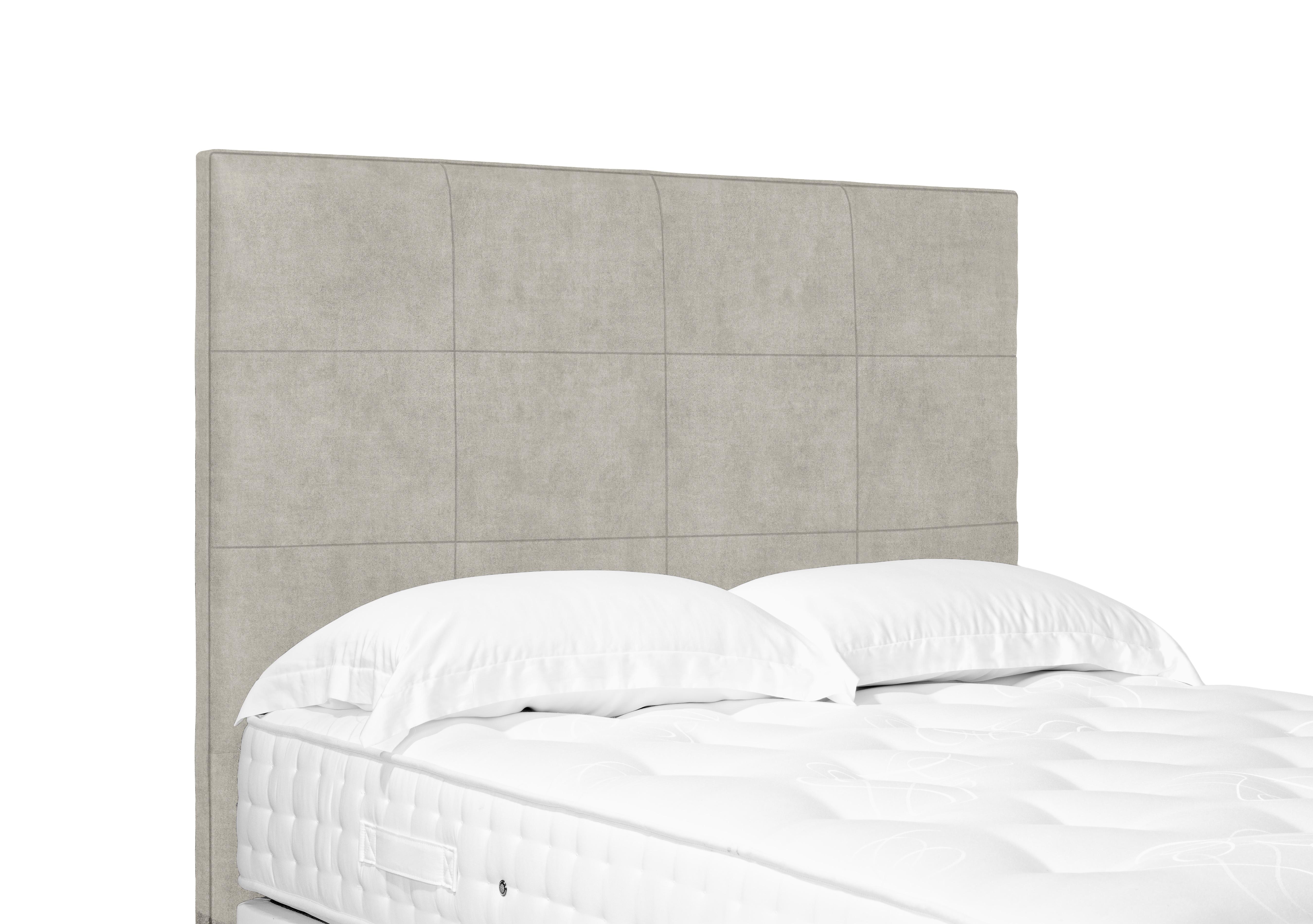 Artisan Collection Elwood High Floor Standing Headboard in Queens Oat on Furniture Village