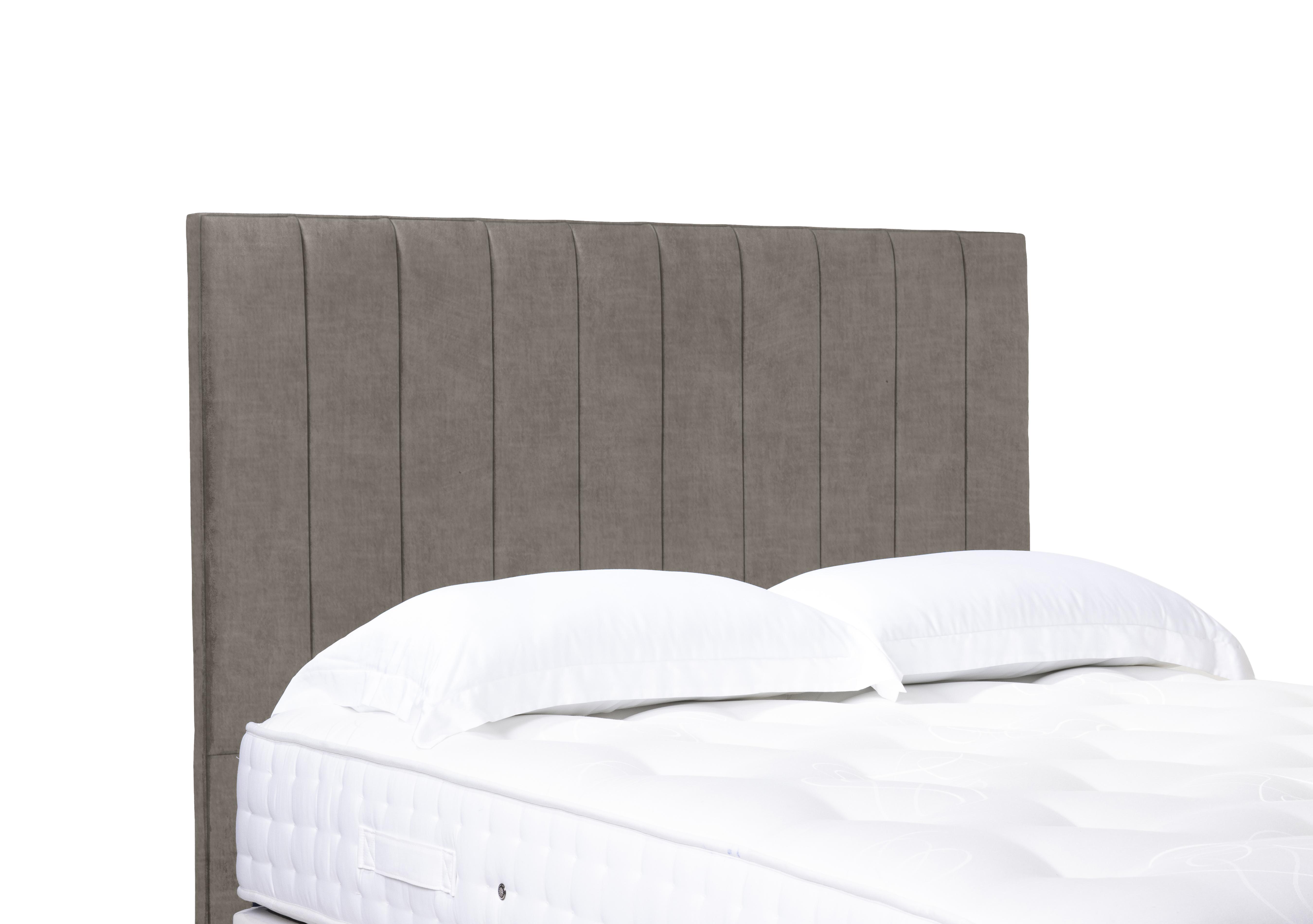 Elyse High Floor Standing Headboard in 904 Warm Onyx on Furniture Village