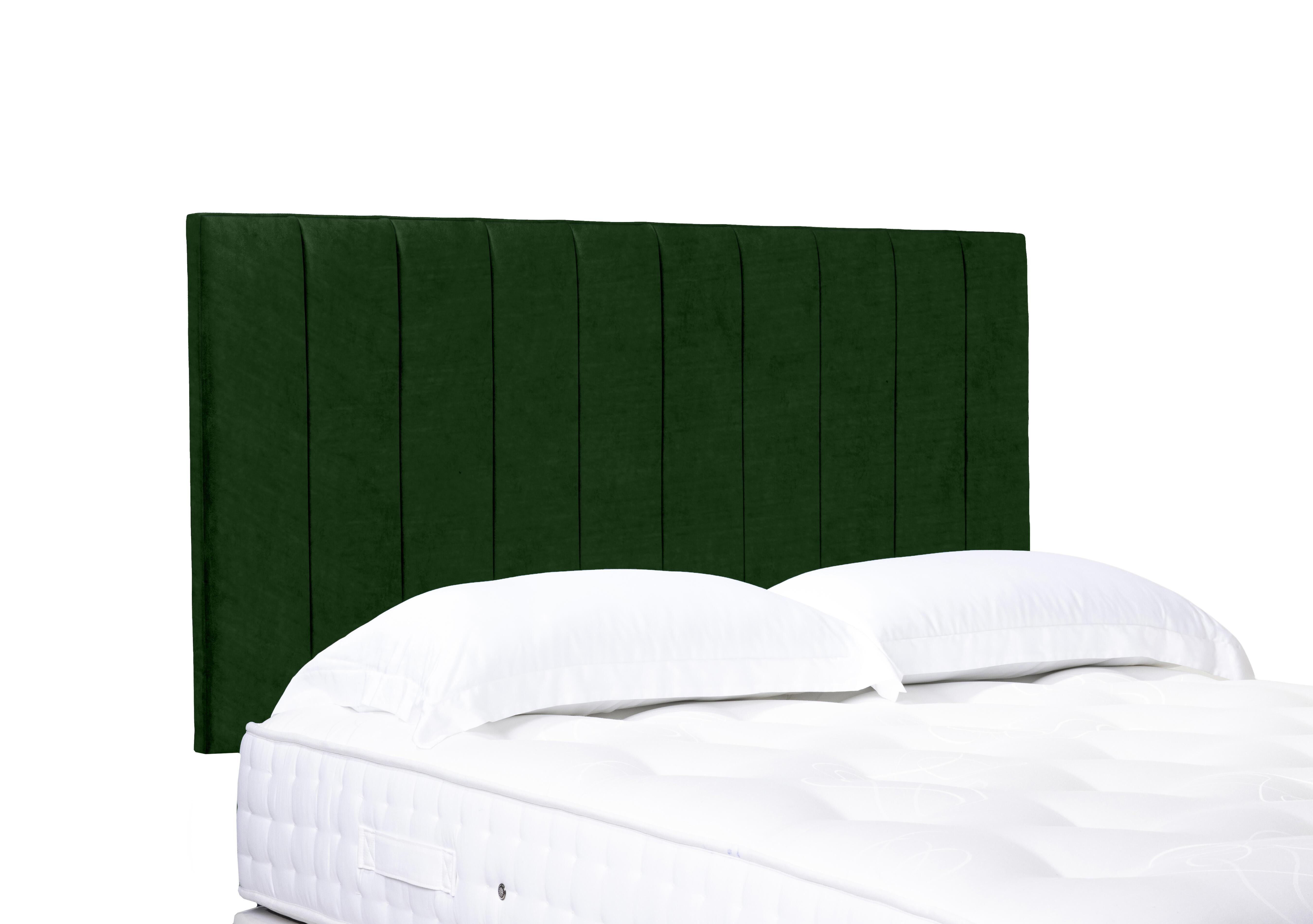 Artisan Collection Elyse High Strutted Headboard in Aston Moss on Furniture Village