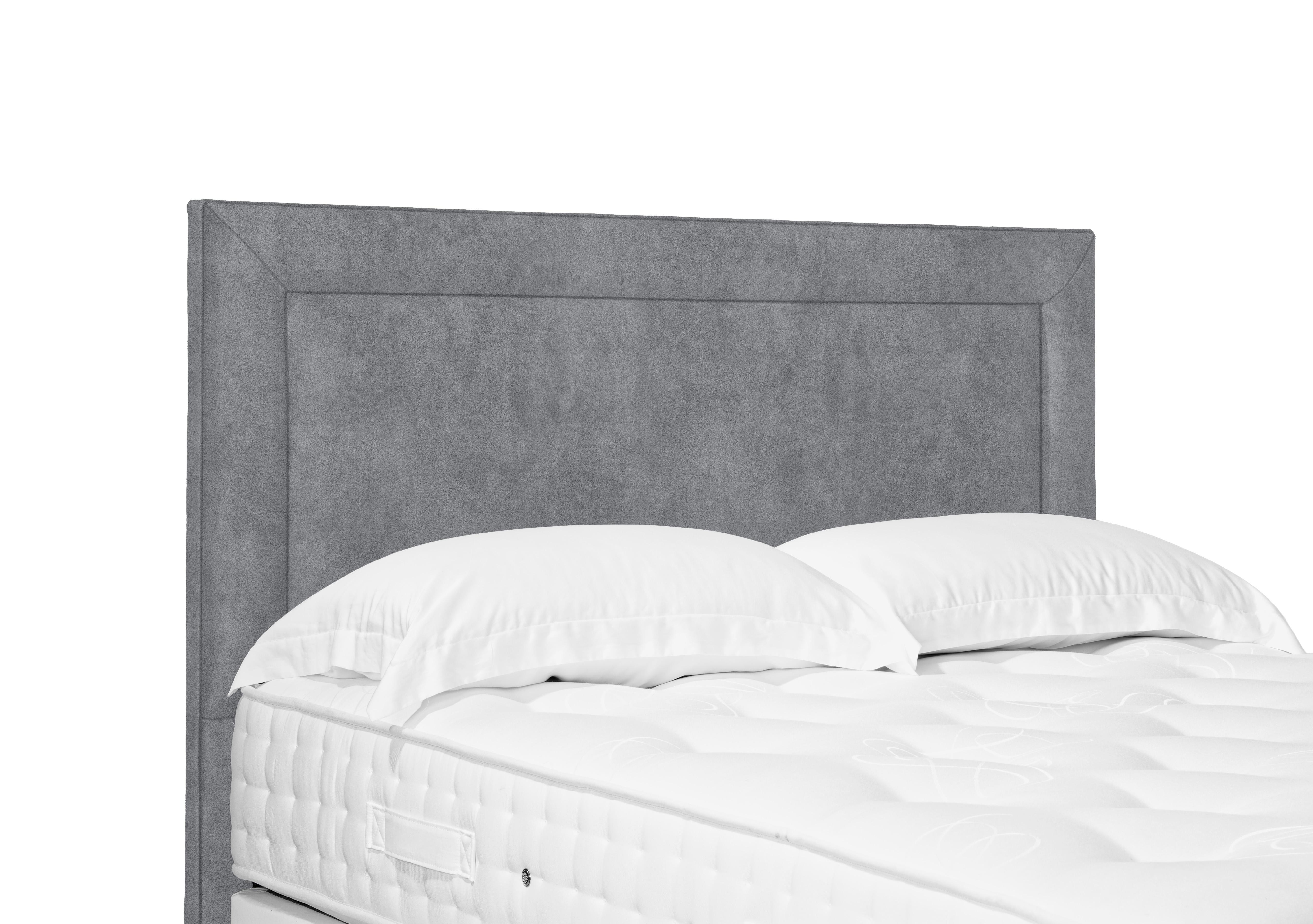 Artisan Collection Foley Standard Floor Standing Headboard in 806 Simply Zinc on Furniture Village