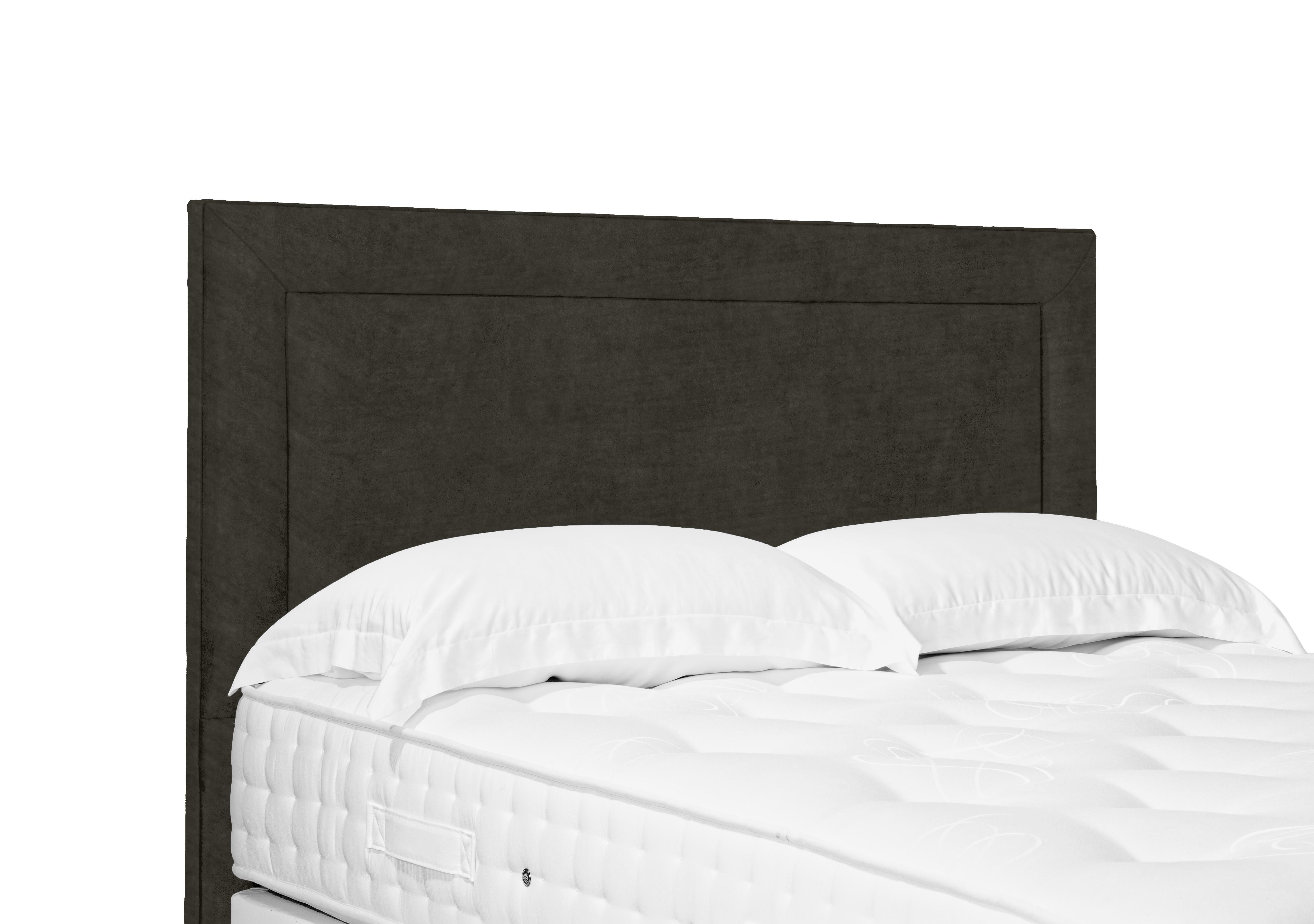 Artisan Collection Foley Standard Floor Standing Headboard in Milan Thunder on Furniture Village