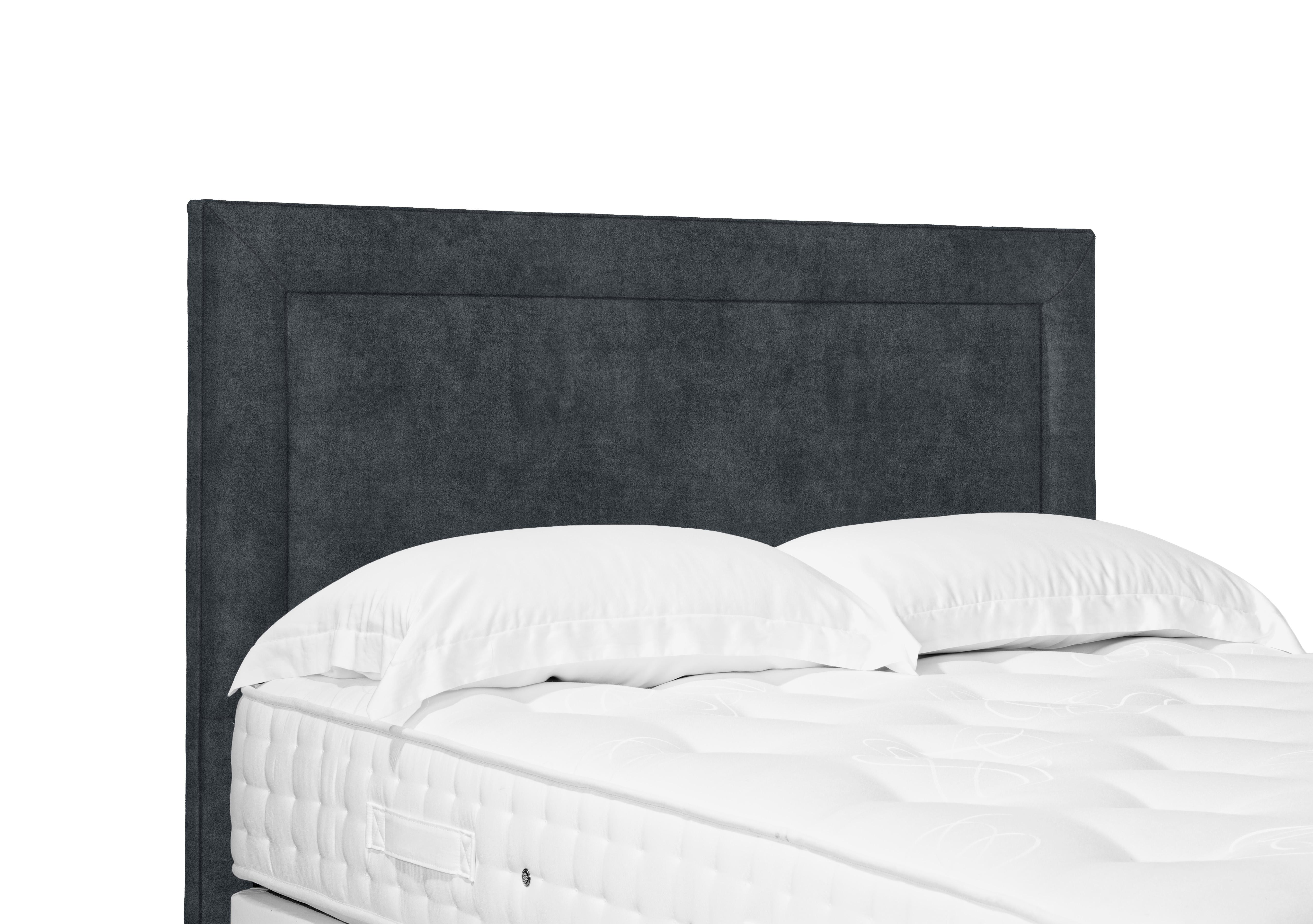 Artisan Collection Foley Standard Floor Standing Headboard in Plain Onyx on Furniture Village