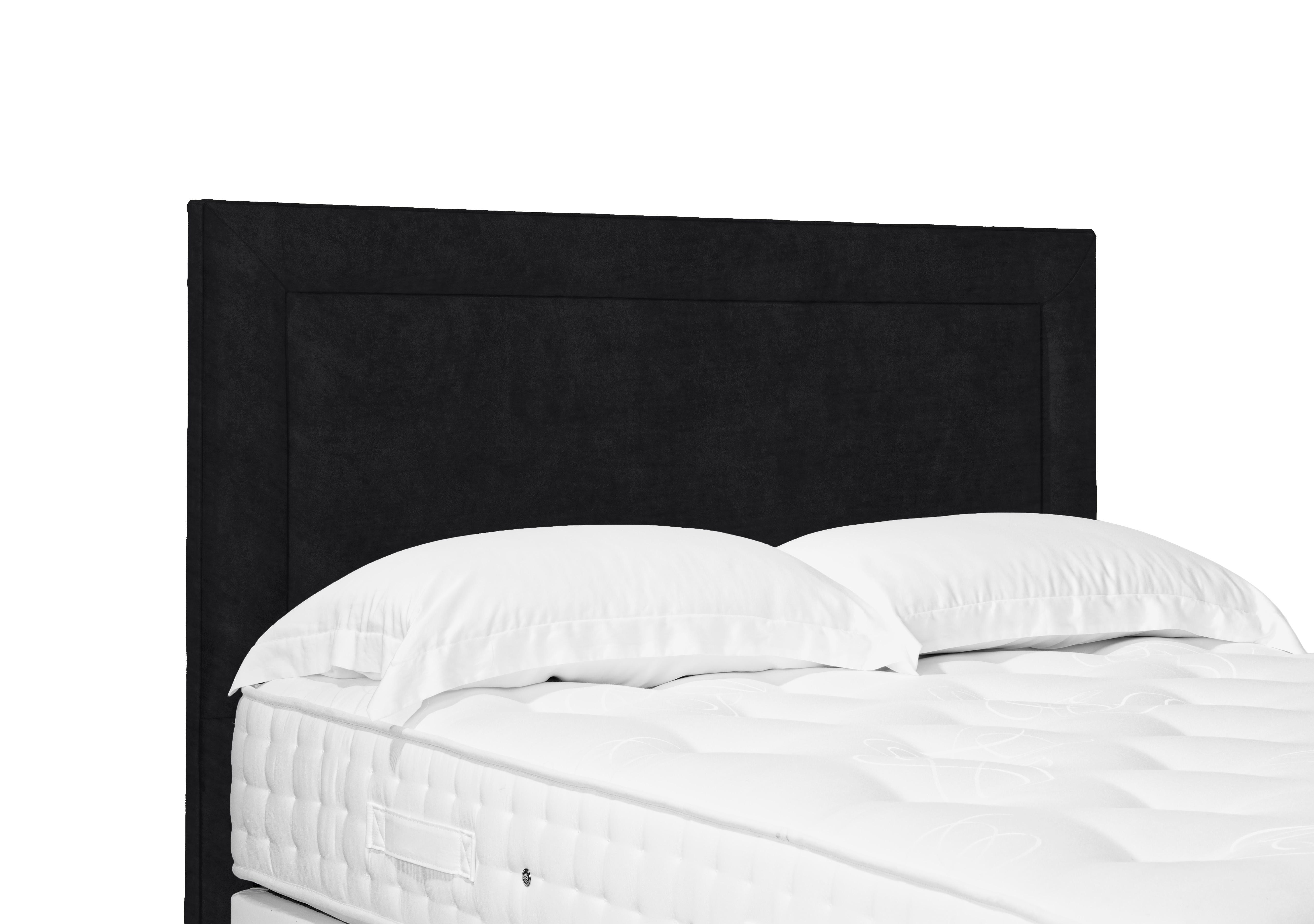 Artisan Collection Foley Standard Floor Standing Headboard in Plush Ebony on Furniture Village