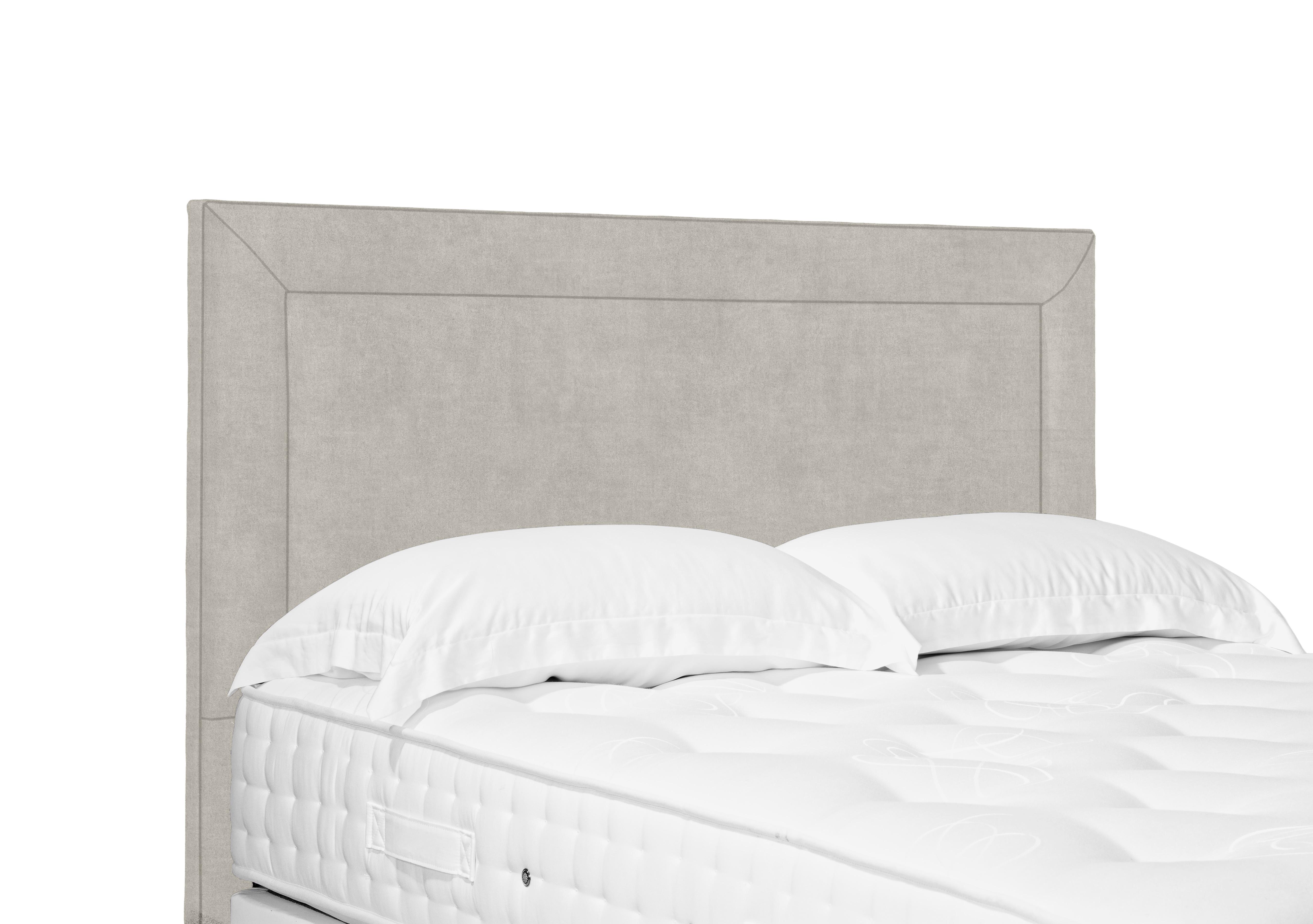 Artisan Collection Foley Standard Floor Standing Headboard in Queens Oat on Furniture Village