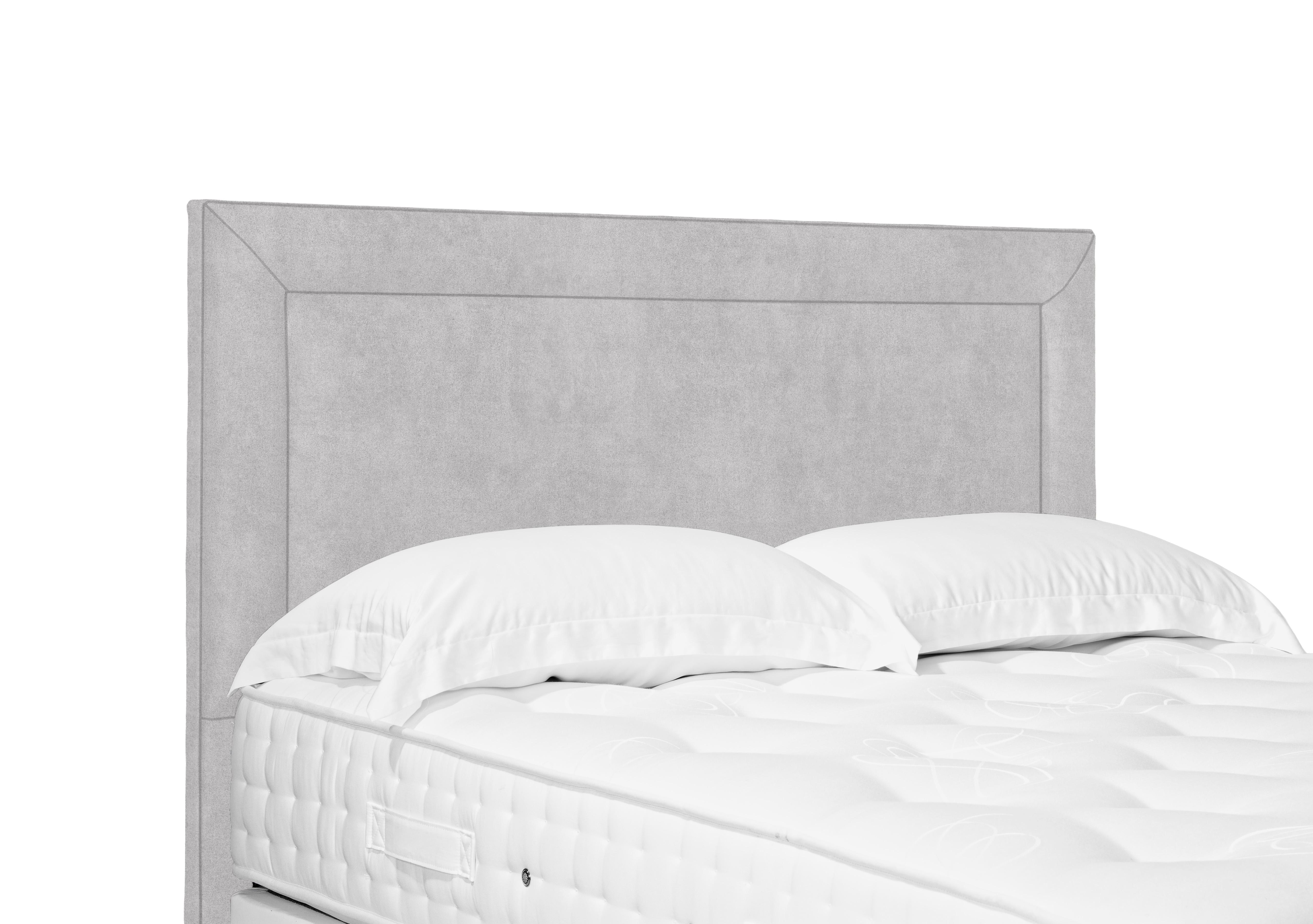 Artisan Collection Foley Standard Floor Standing Headboard in Queens Pebble on Furniture Village