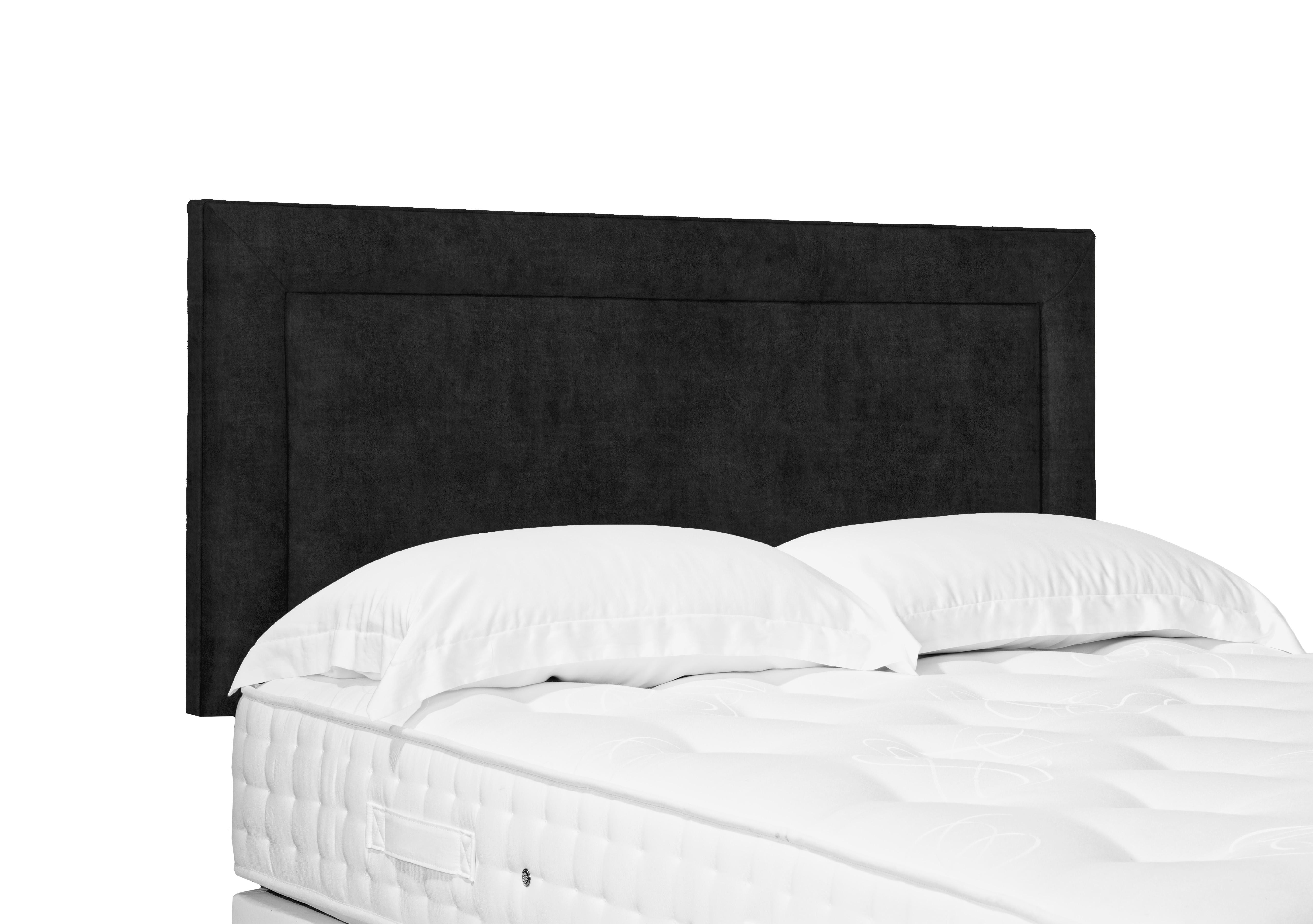 Foley Standard Strutted Headboard in 800 Smokey Quartz on Furniture Village