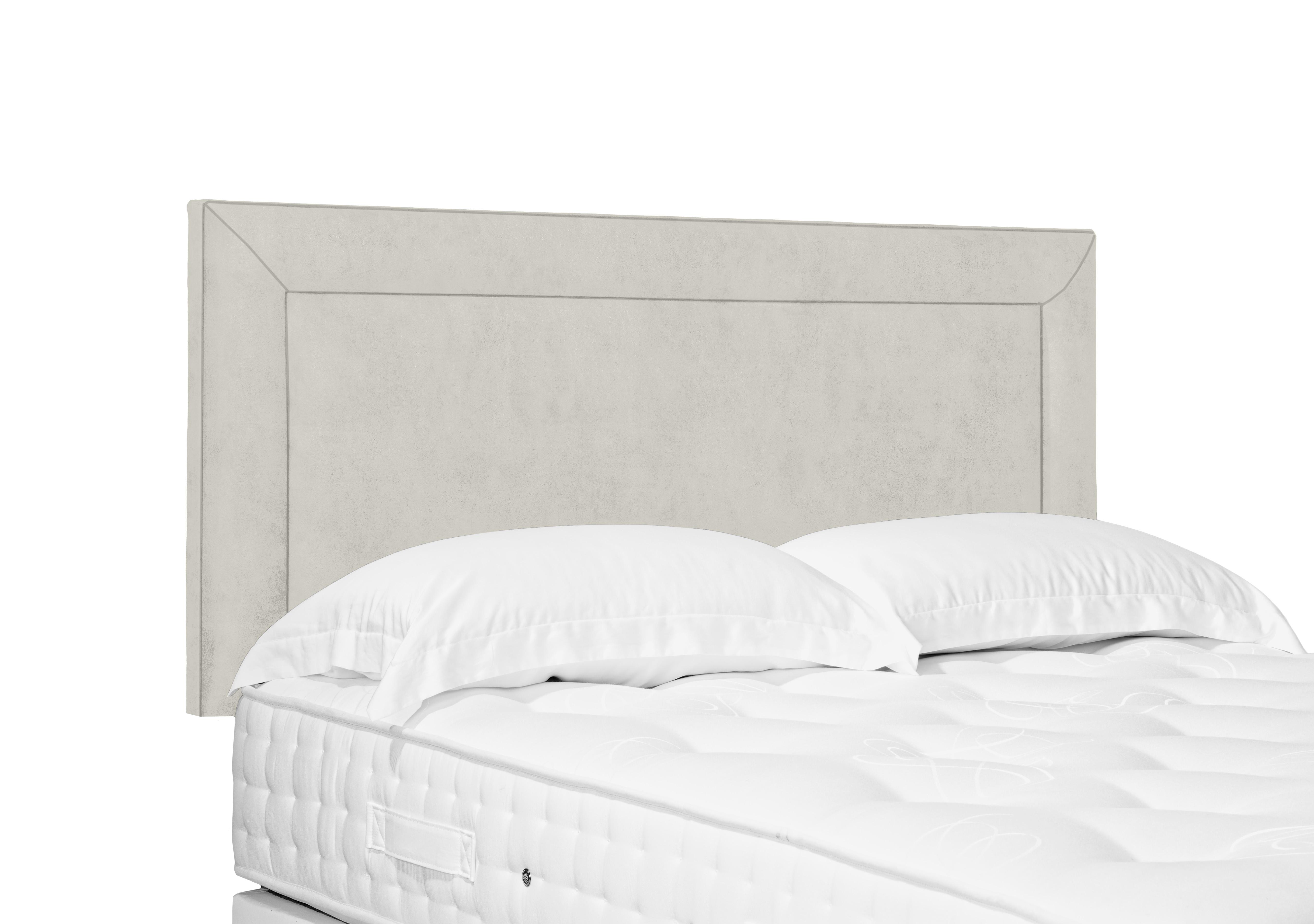 Artisan Collection Foley Standard Strutted Headboard in Aston Linen on Furniture Village