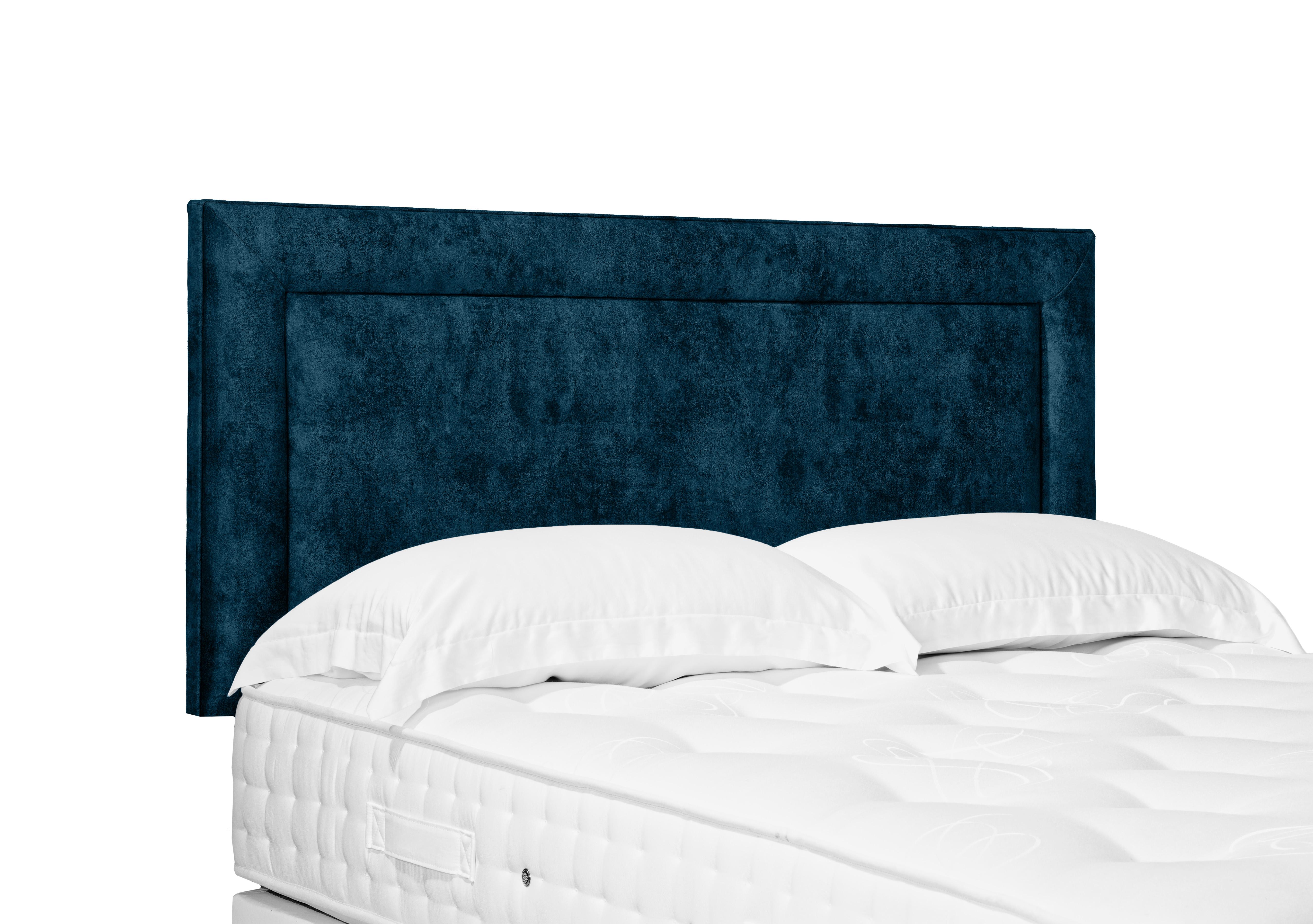 Artisan Collection Foley Standard Strutted Headboard in Daytona Ocean on Furniture Village