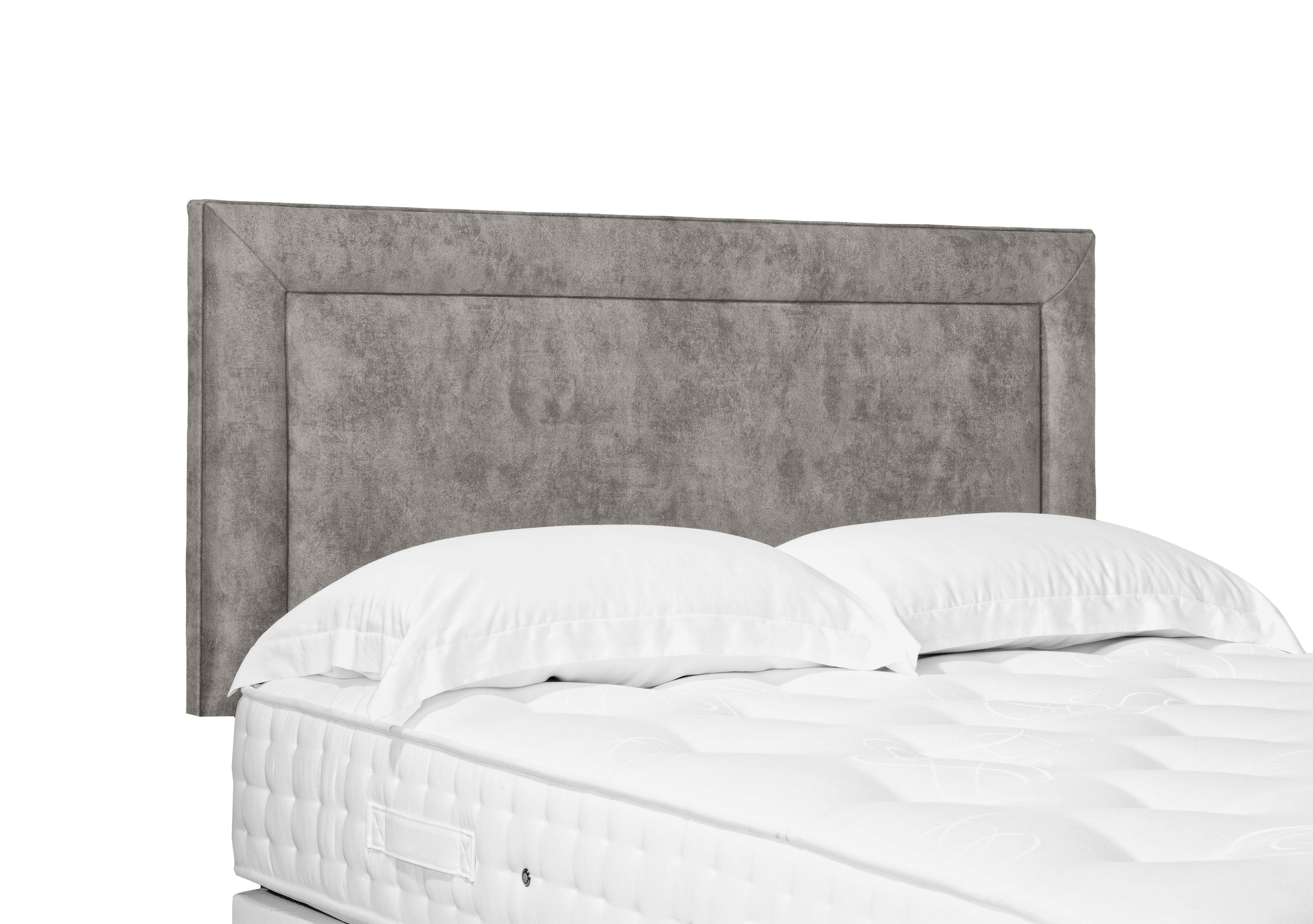 Artisan Collection Foley Standard Strutted Headboard in Daytona Stone on Furniture Village
