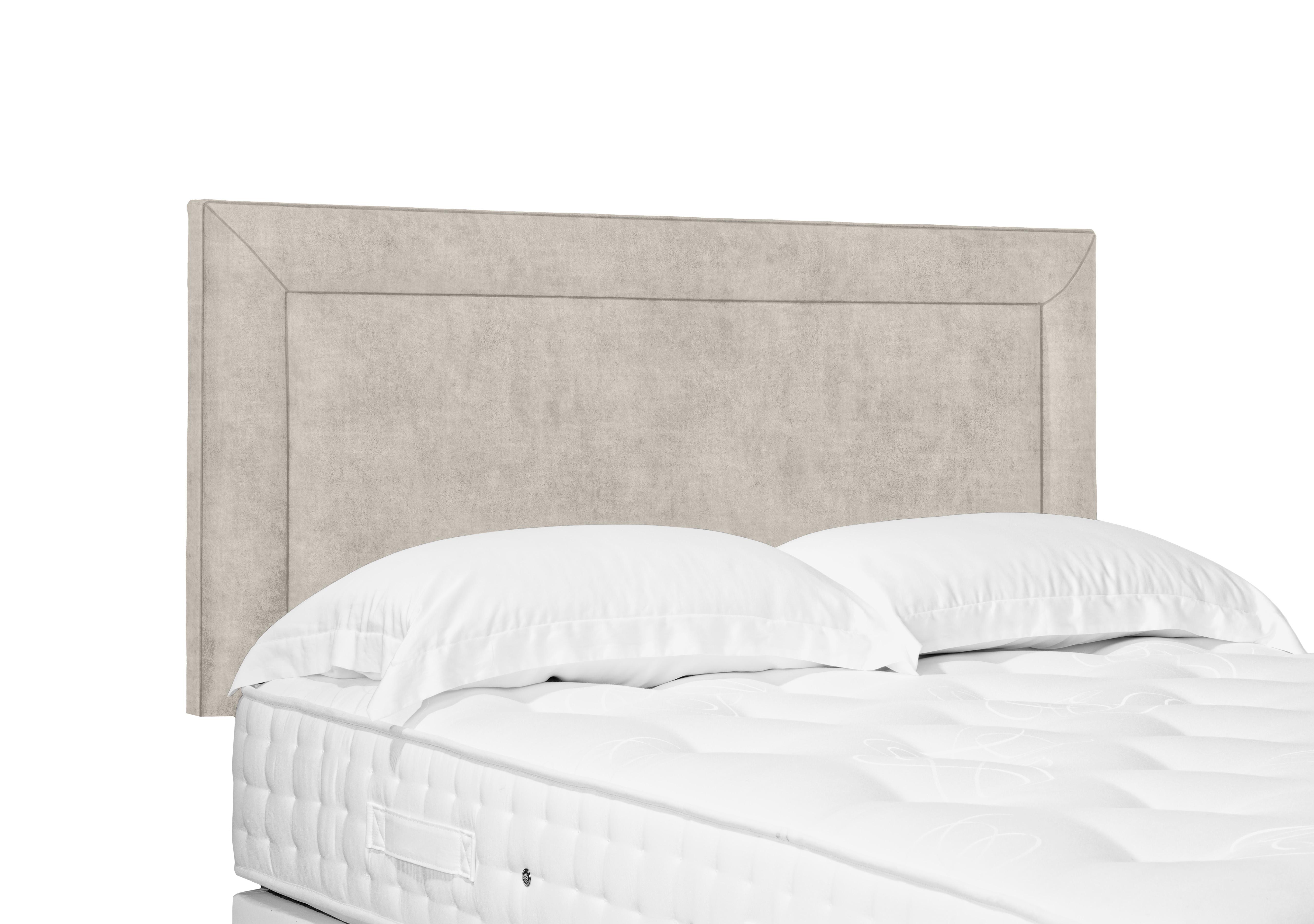 Artisan Collection Foley Standard Strutted Headboard in Lace Ivory on Furniture Village