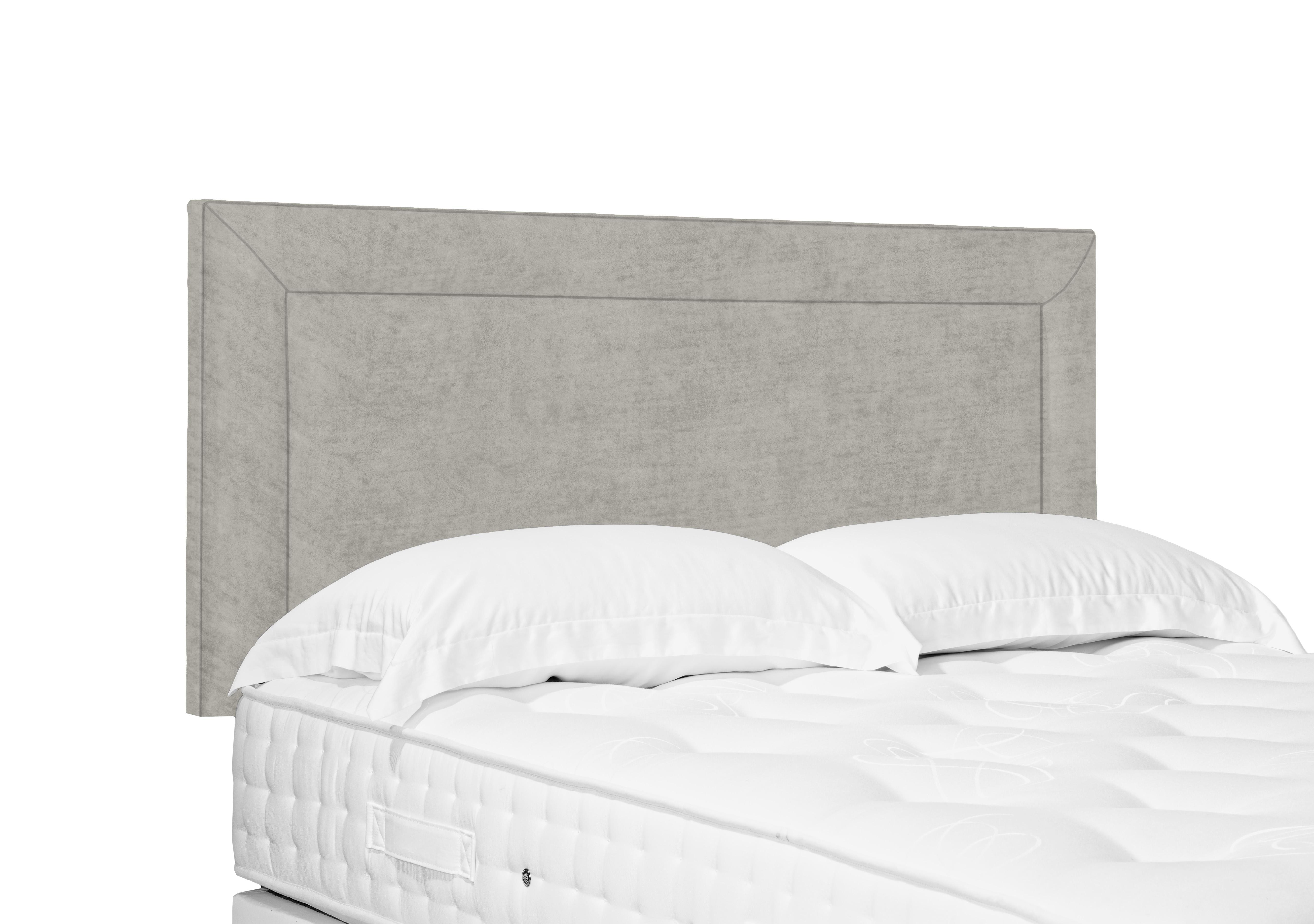 Artisan Collection Foley Standard Strutted Headboard in Milan Stone on Furniture Village