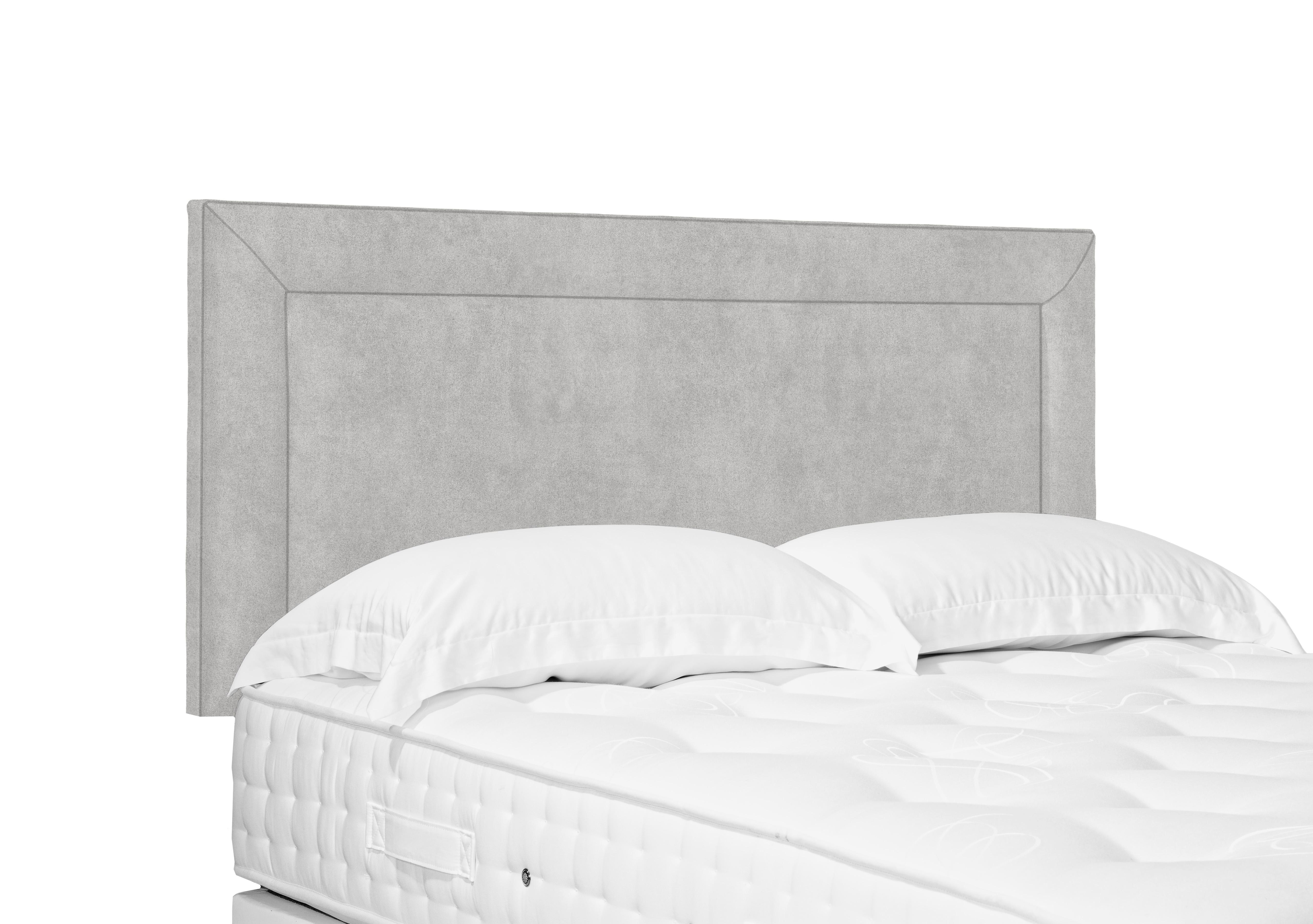 Artisan Collection Foley Standard Strutted Headboard in Plain Opal on Furniture Village