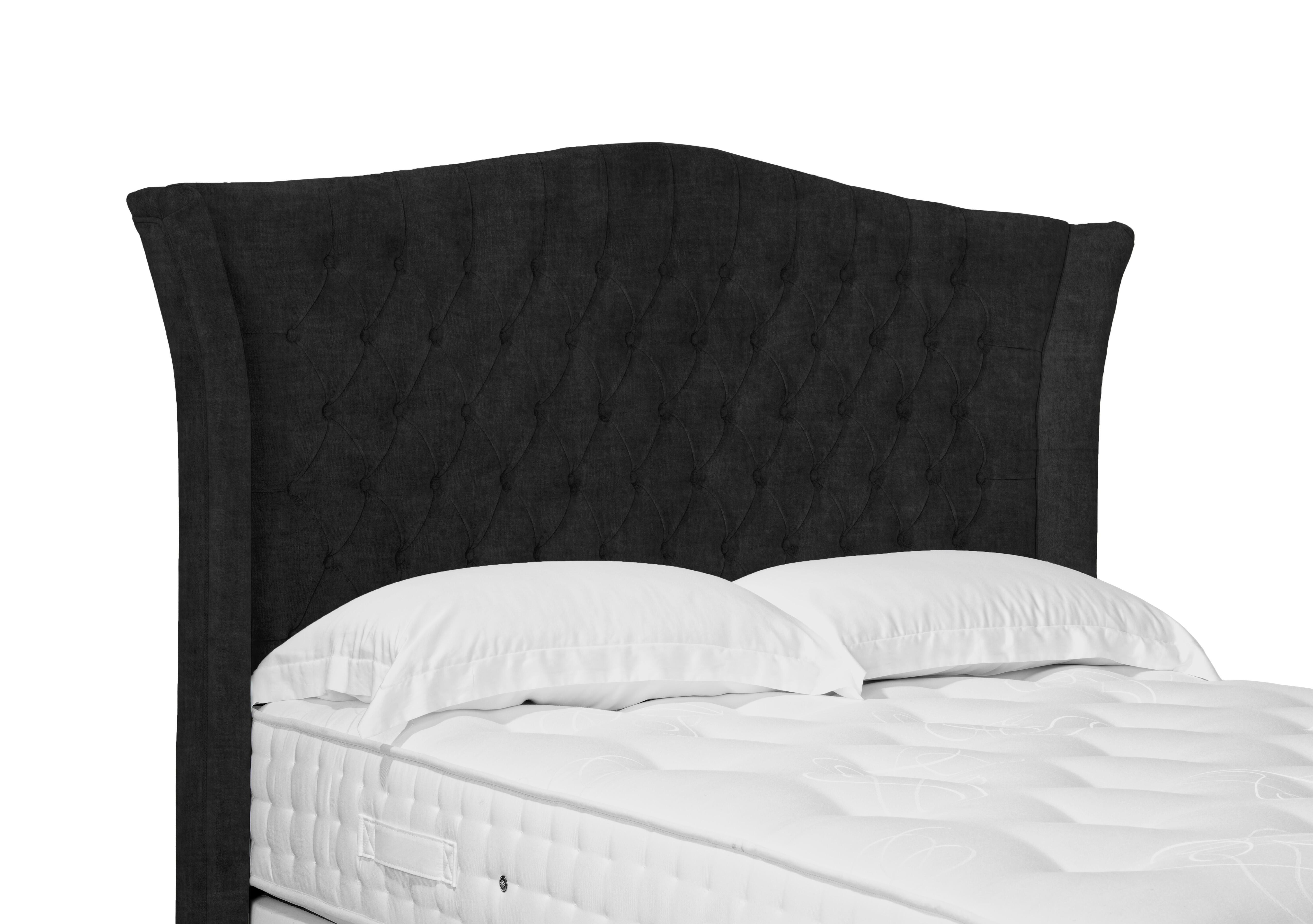 Haven High Floor Standing Headboard in 800 Smokey Quartz on Furniture Village