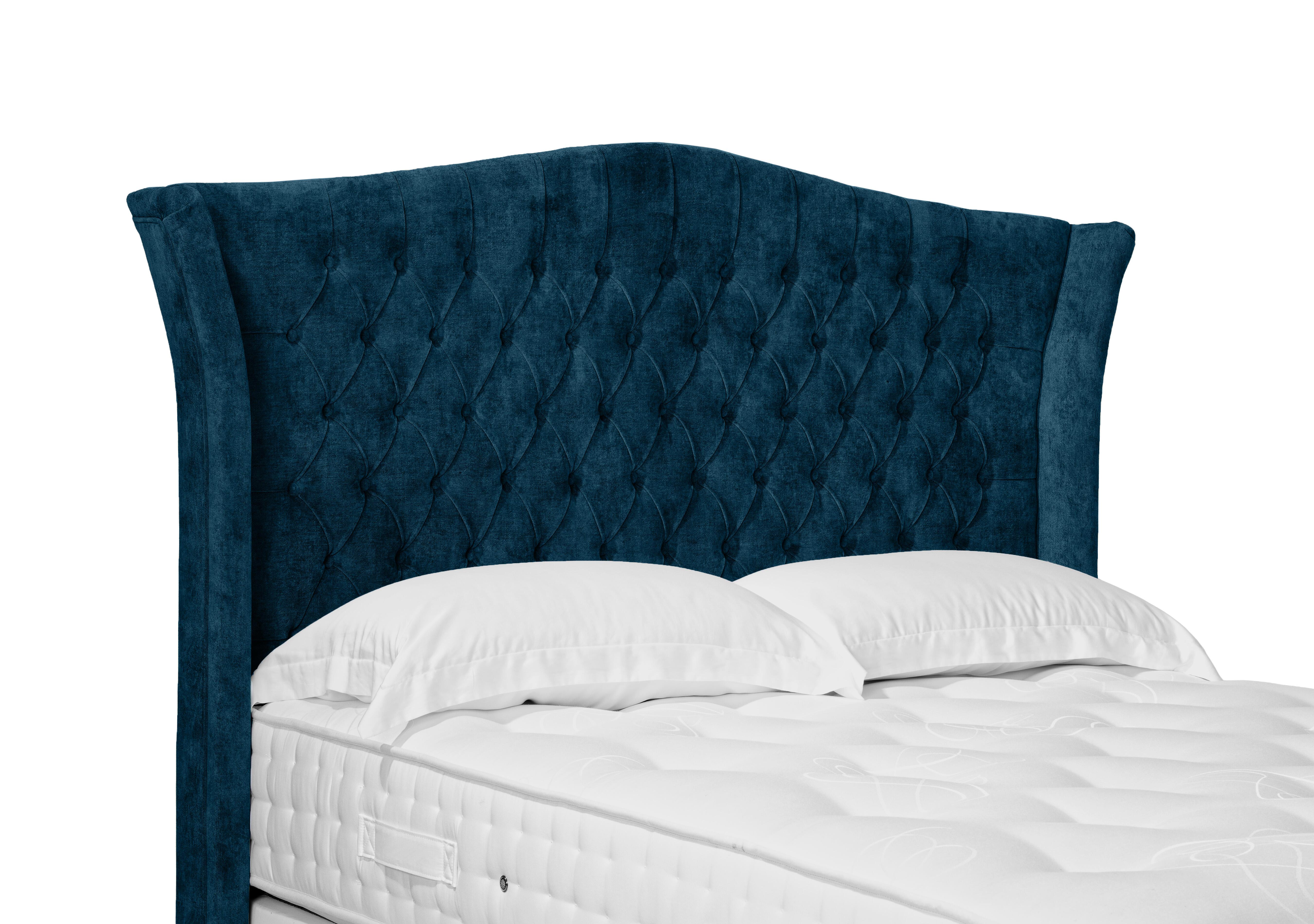 Haven High Floor Standing Headboard in Daytona Ocean on Furniture Village