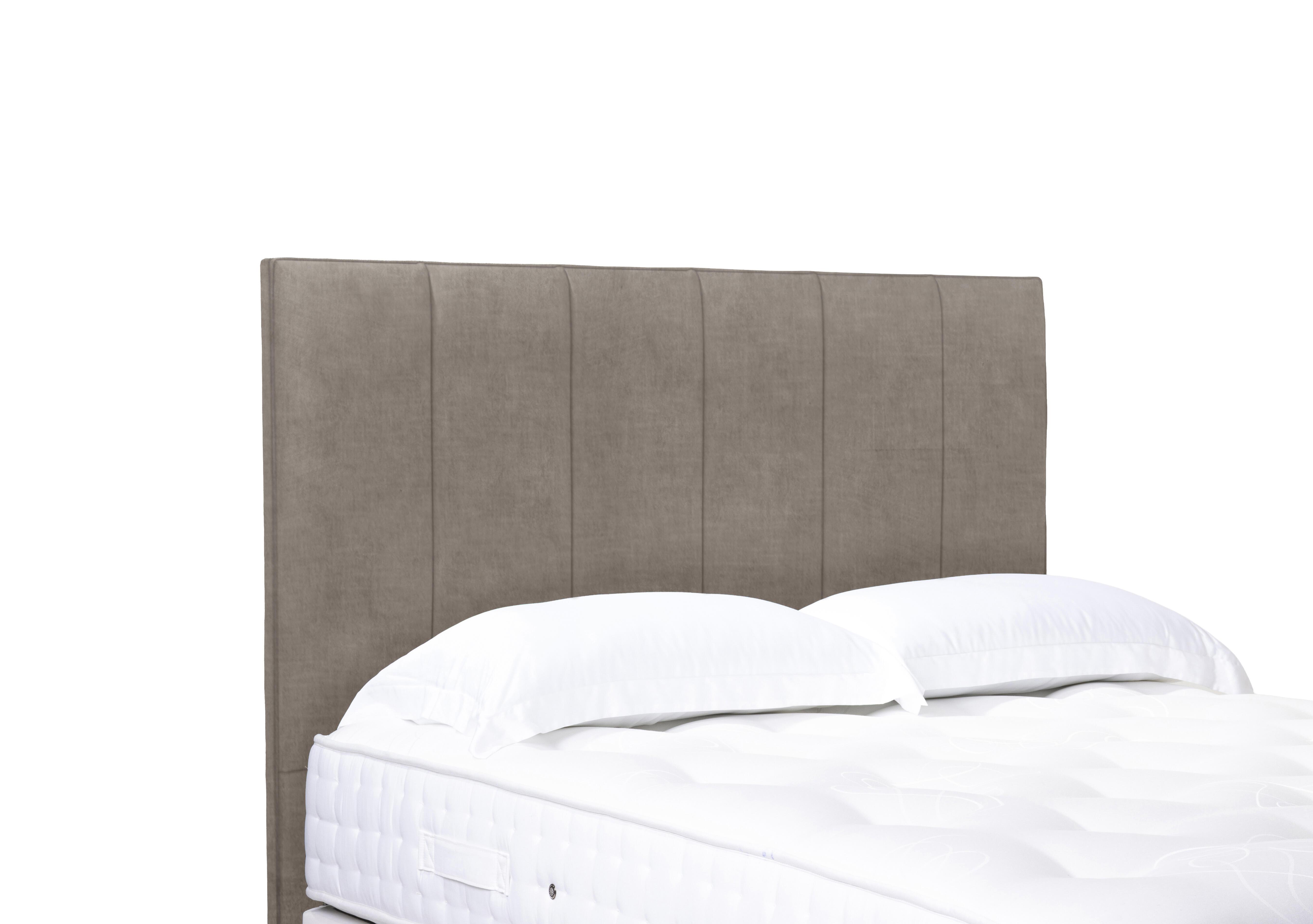 Artisan Collection Heyman High Floor Standing Headboard in 904 Warm Onyx on Furniture Village