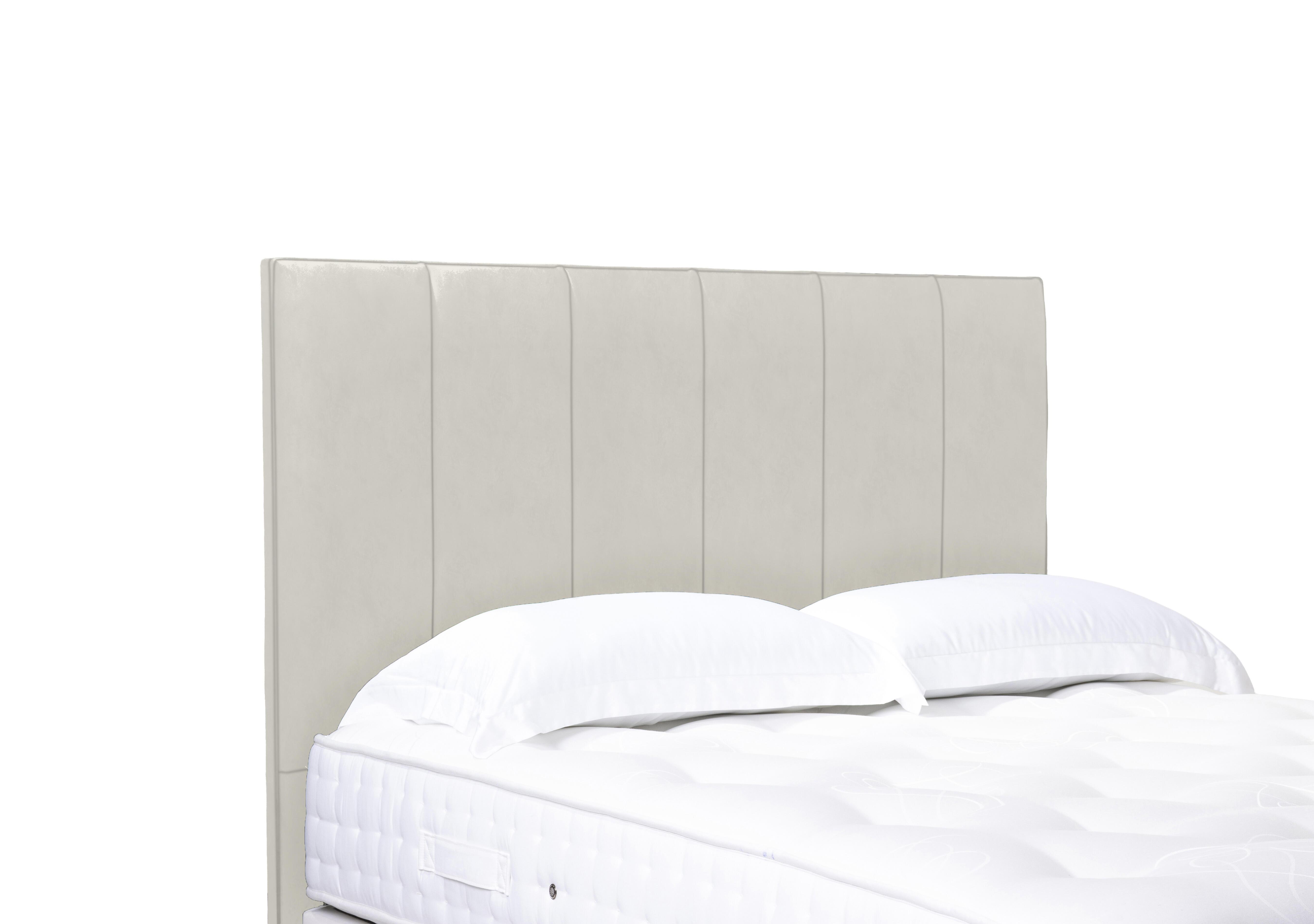 Artisan Collection Heyman High Floor Standing Headboard in Aston Linen on Furniture Village