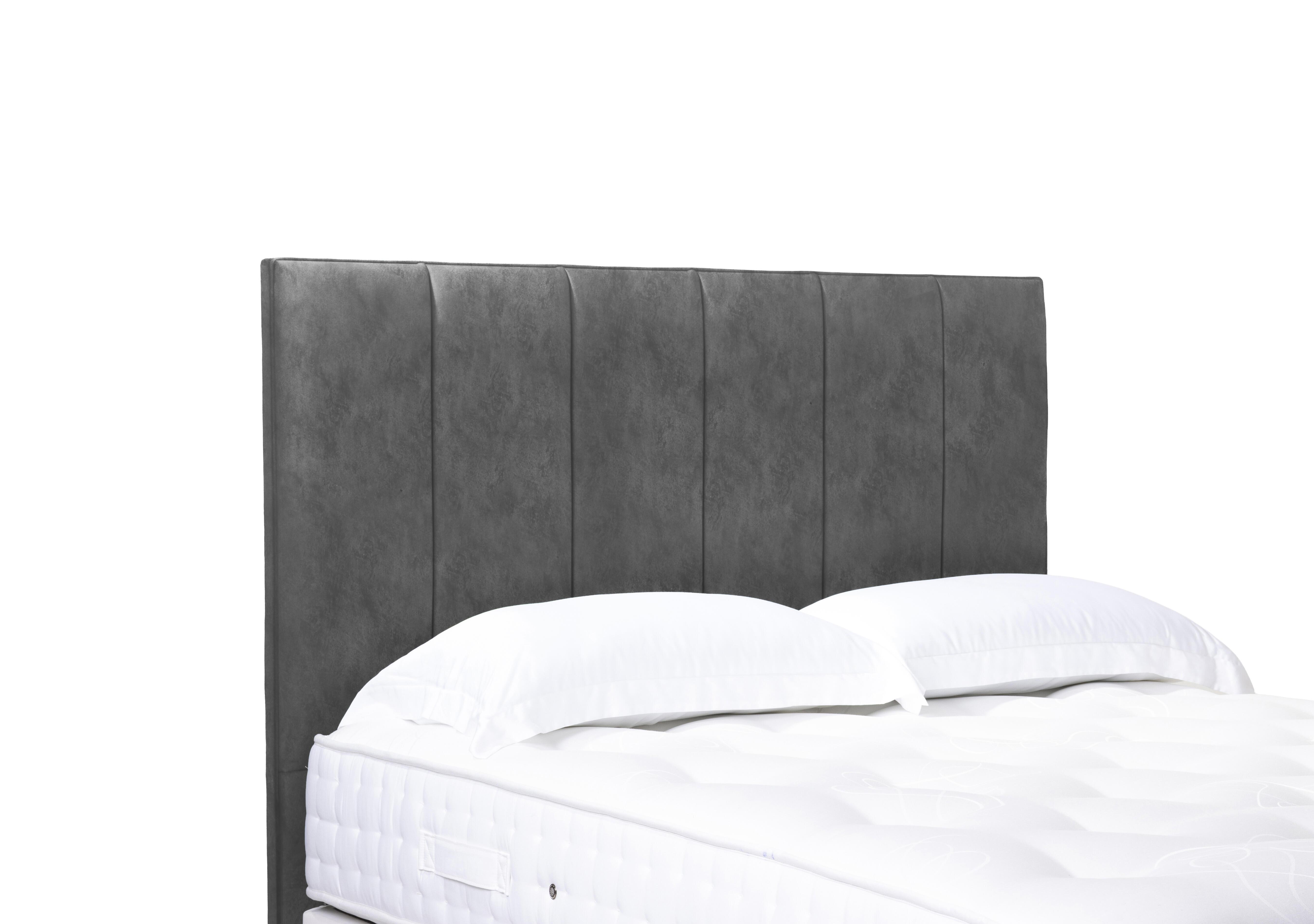 Artisan Collection Heyman High Floor Standing Headboard in Dapple Mink on Furniture Village
