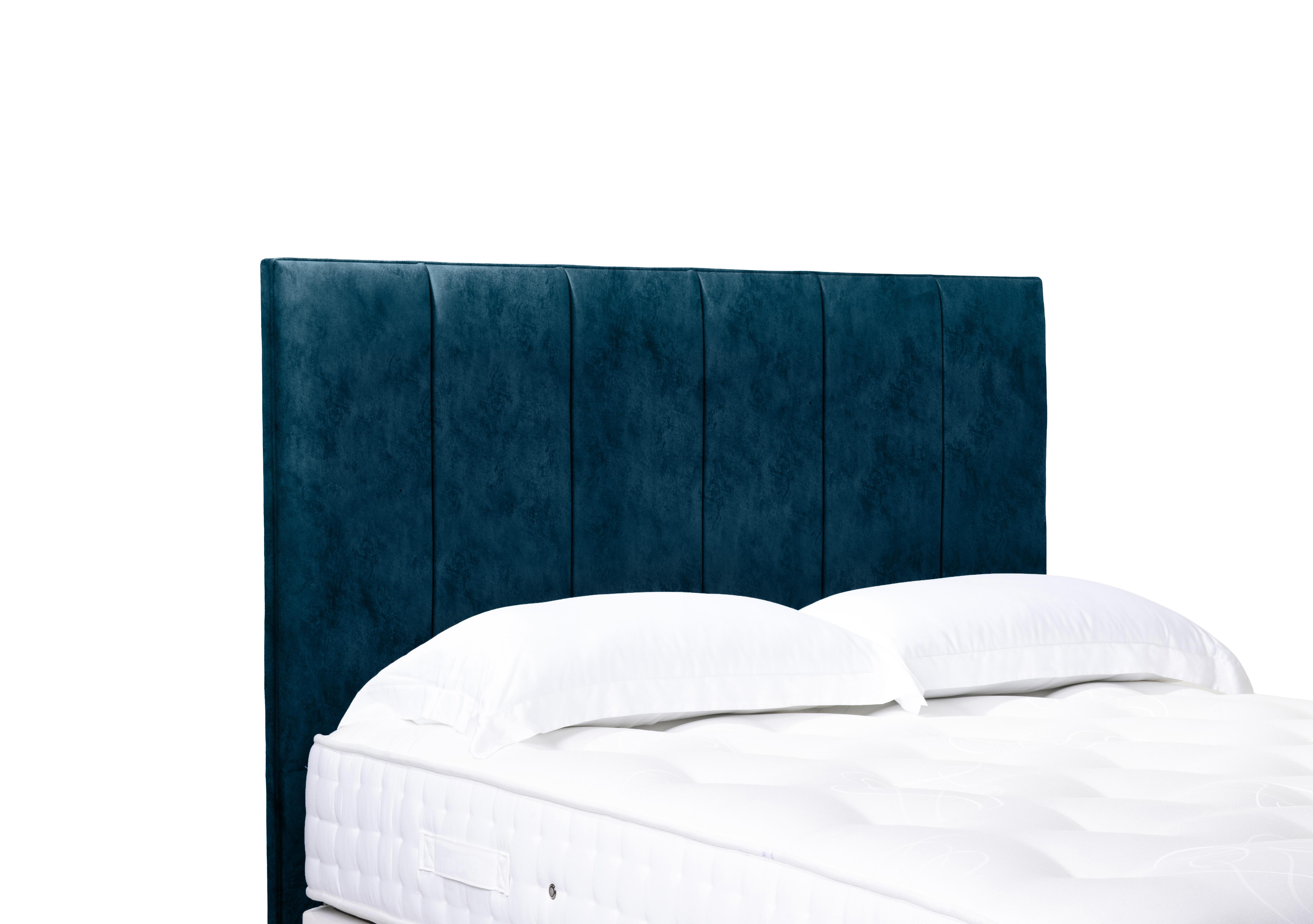 Artisan Collection Heyman High Floor Standing Headboard in Daytona Ocean on Furniture Village