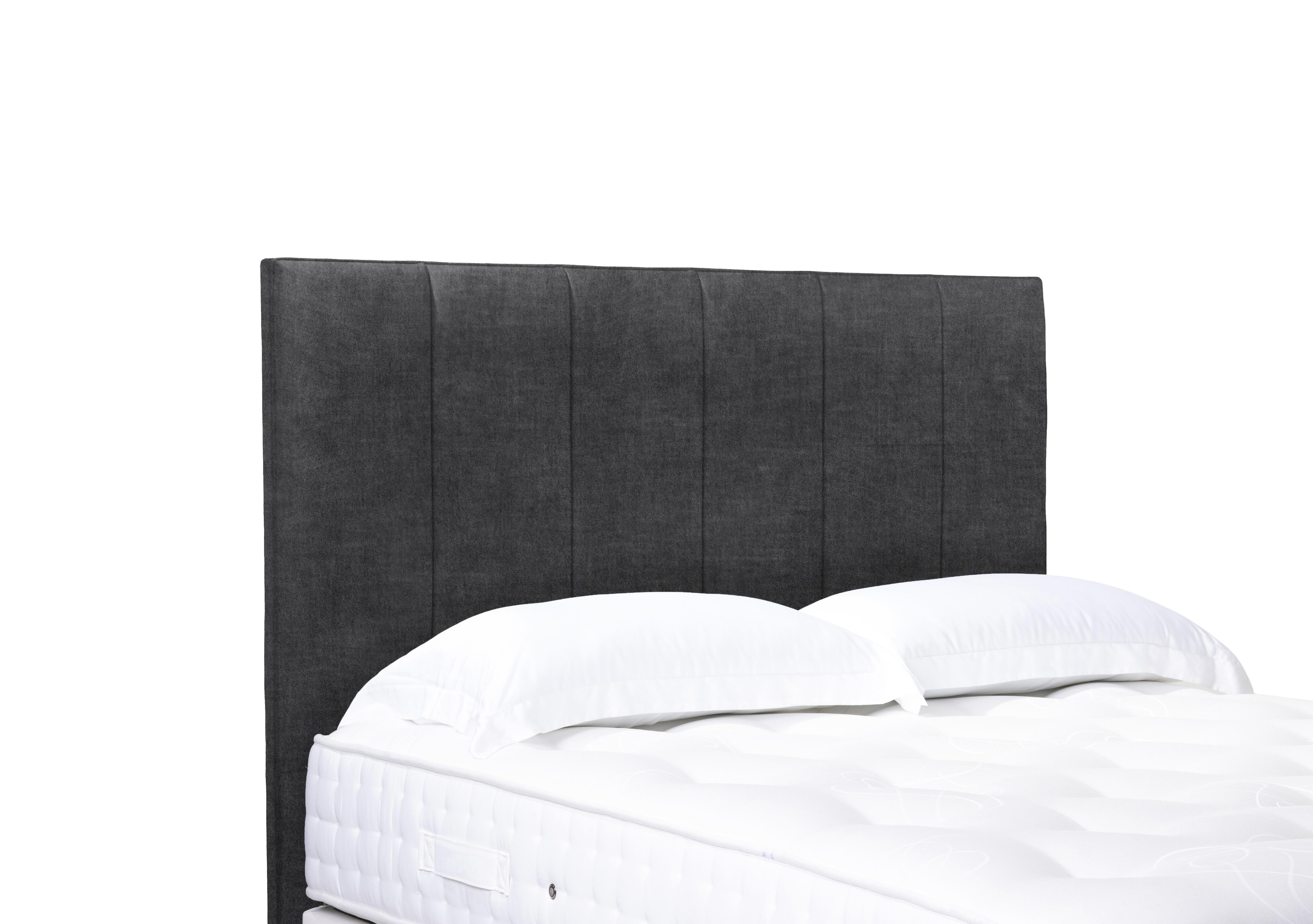Artisan Collection Heyman High Floor Standing Headboard in Queens Ash Grey on Furniture Village