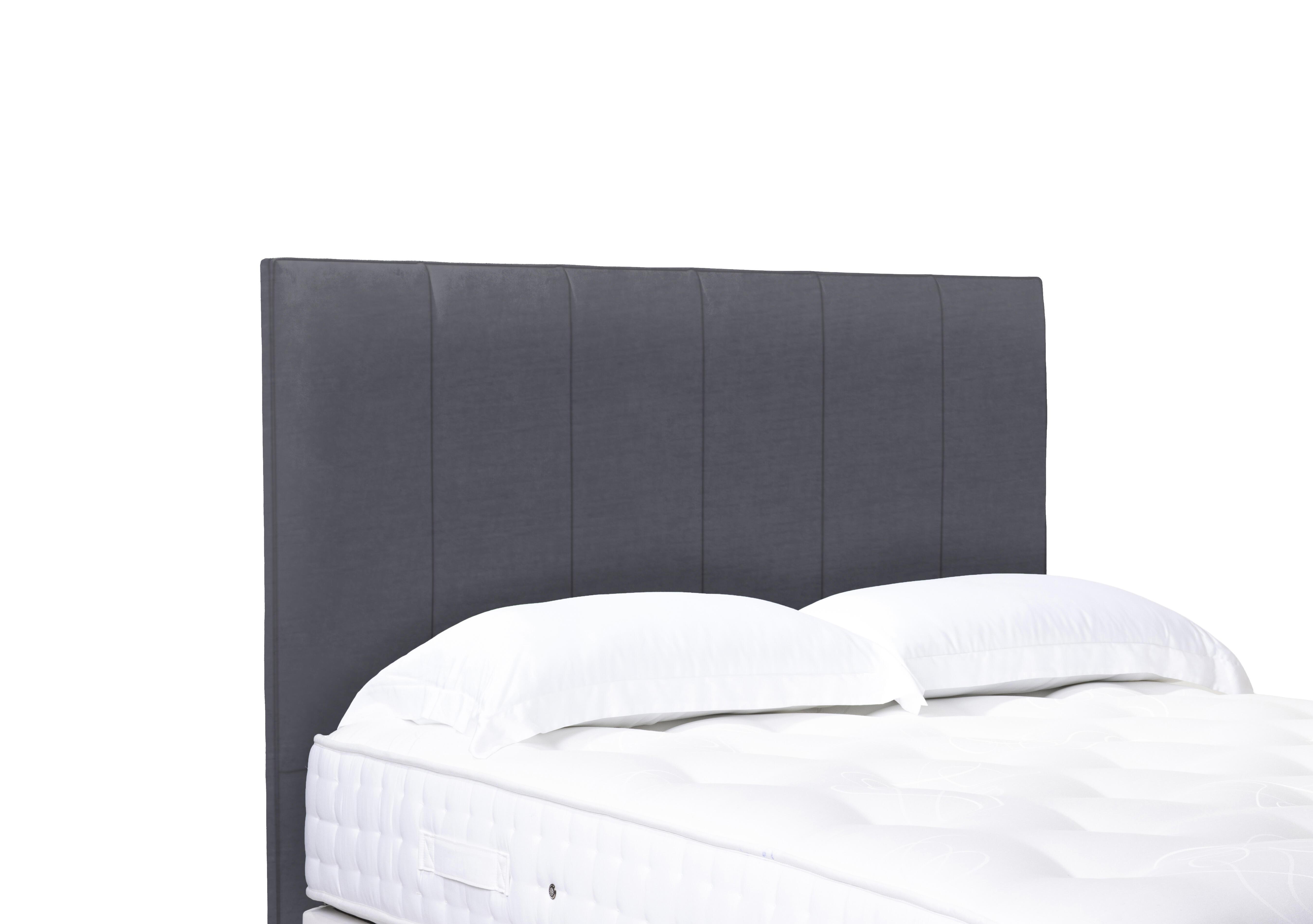 Artisan Collection Heyman High Floor Standing Headboard in Seven Anthracite on Furniture Village