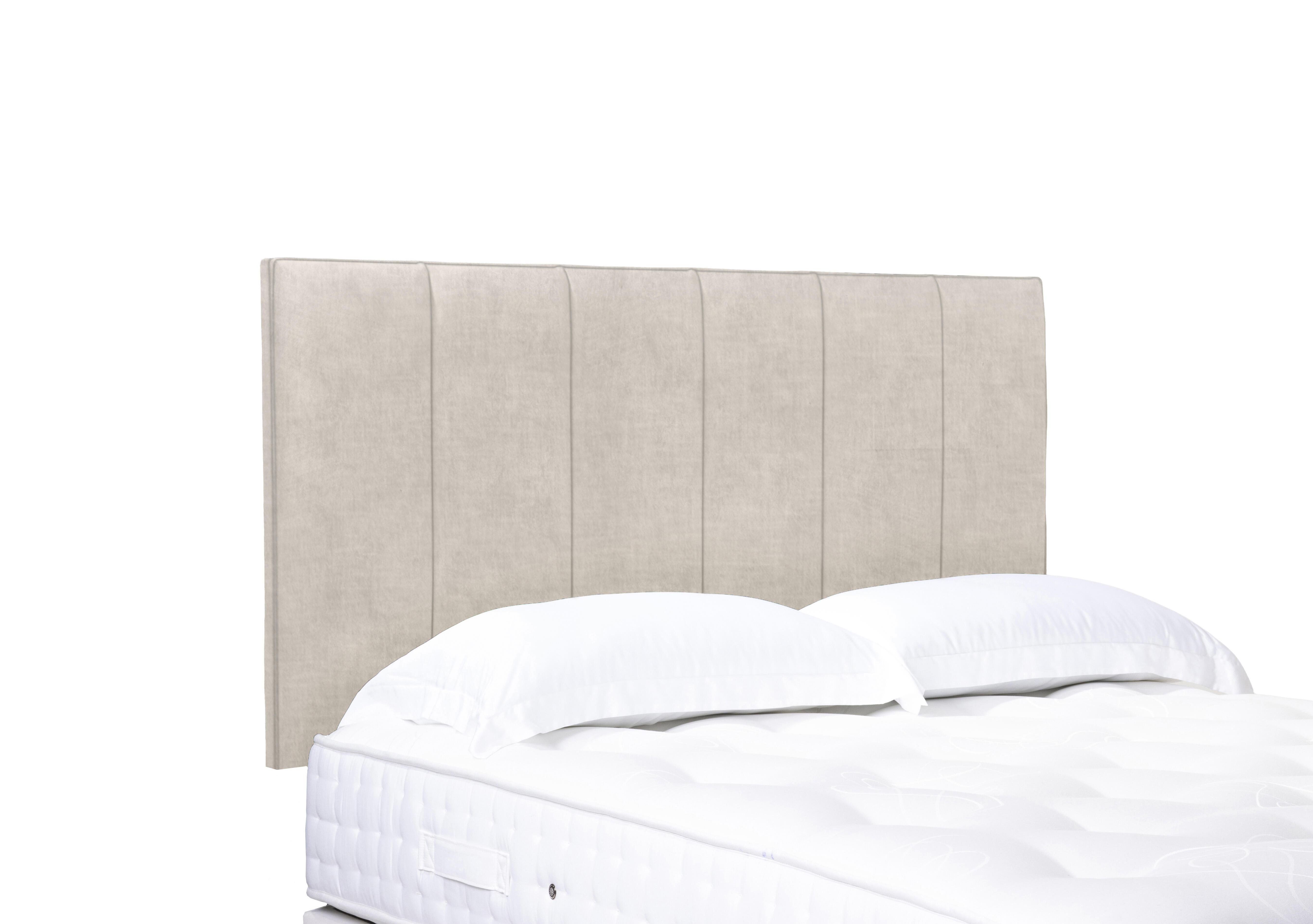 Artisan Collection Heyman High Strutted Headboard in Lace Ivory on Furniture Village