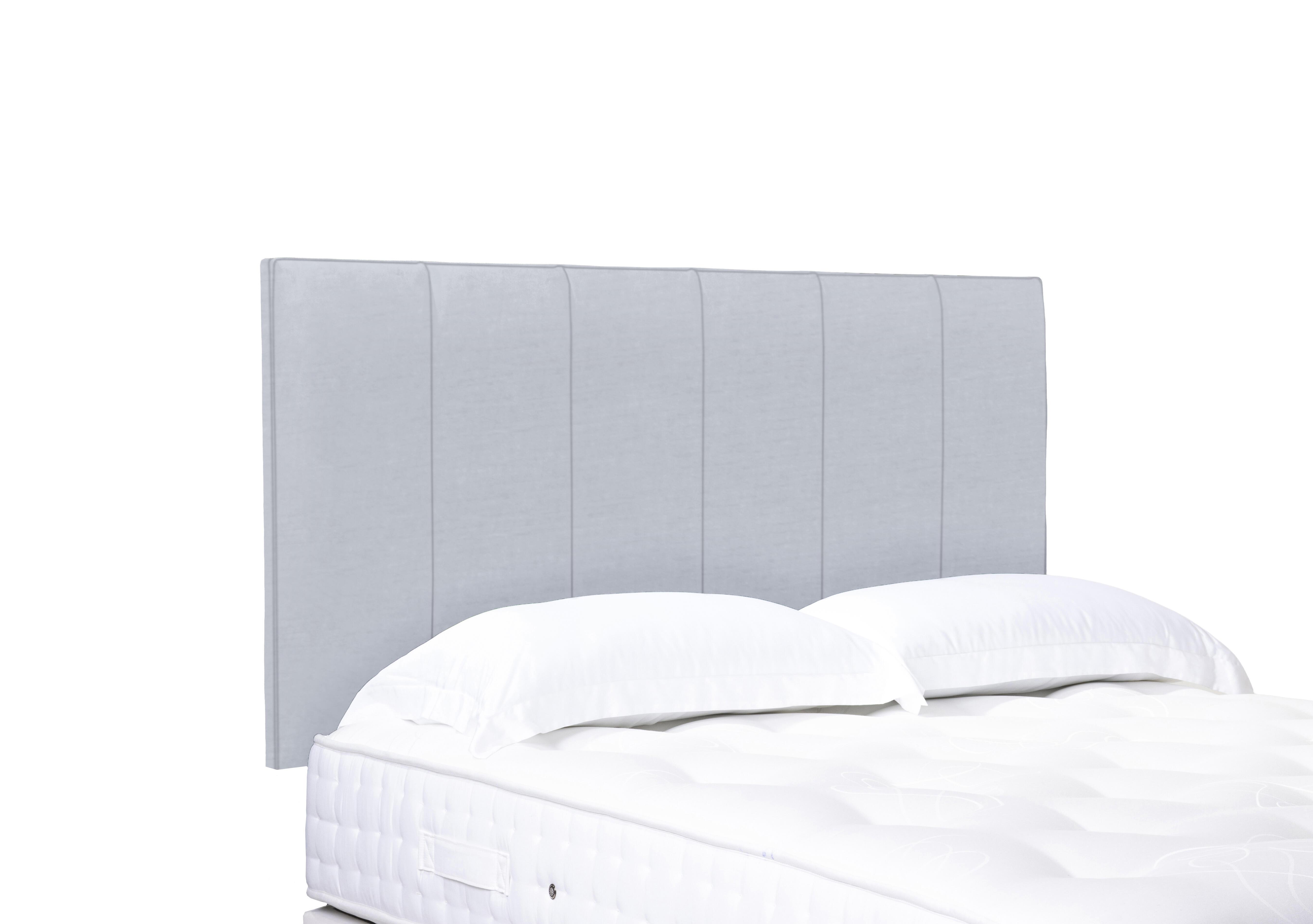 Heyman High Strutted Headboard in Seven Lilac on Furniture Village