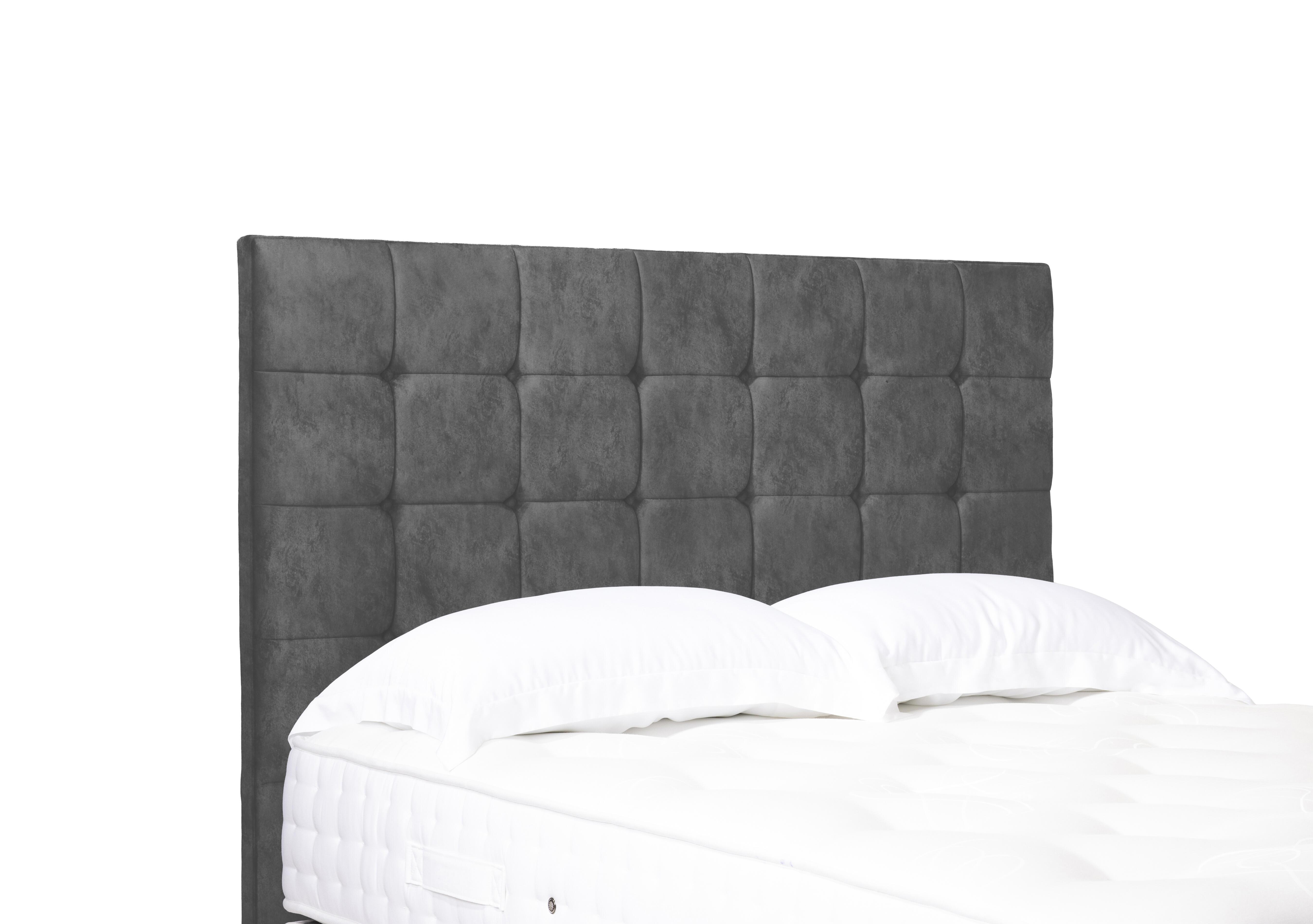 Artisan Collection Kaito High Floor Standing Headboard in Dapple Mink on Furniture Village