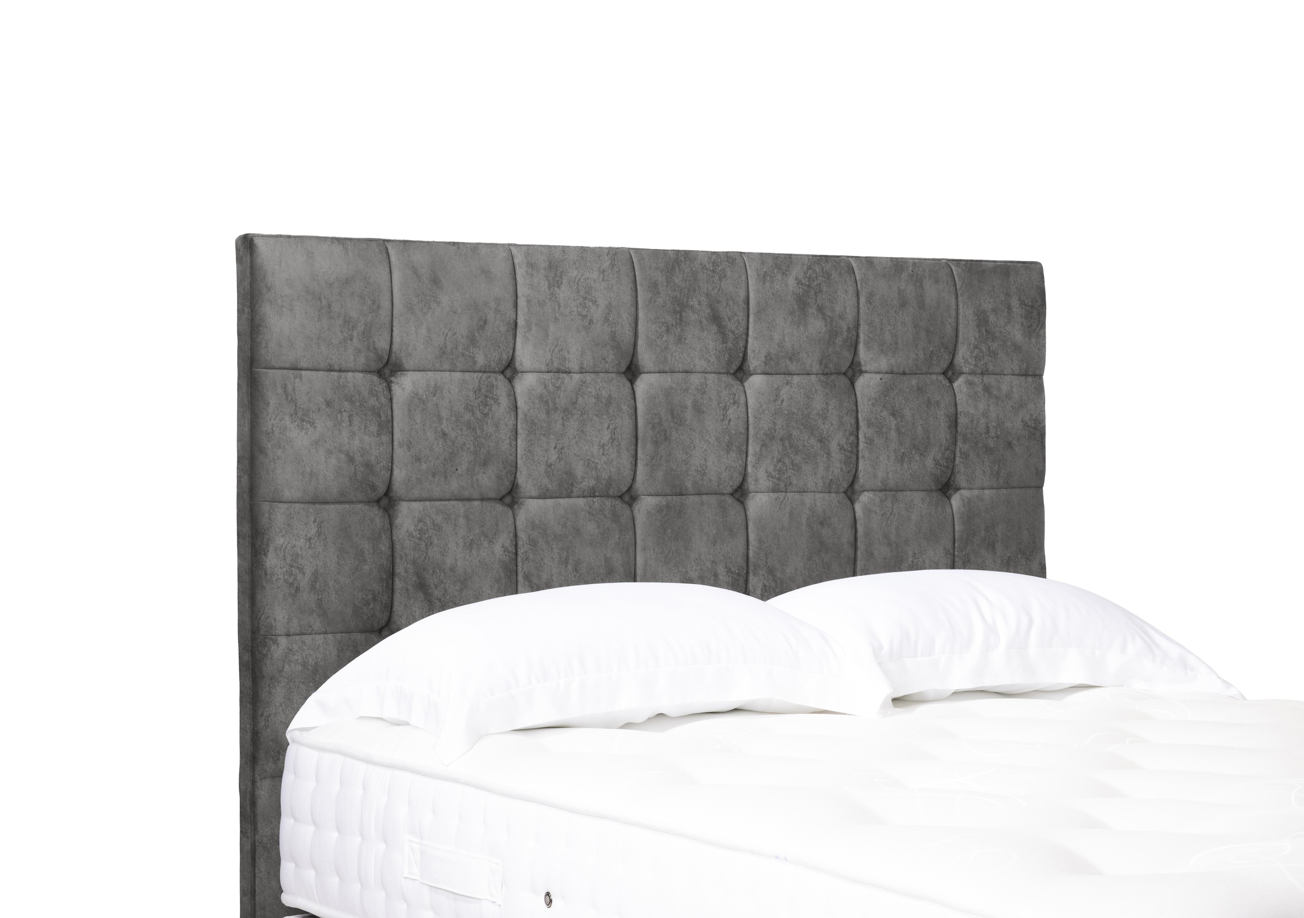 Artisan Collection Kaito High Floor Standing Headboard in Daytona Pebble on Furniture Village
