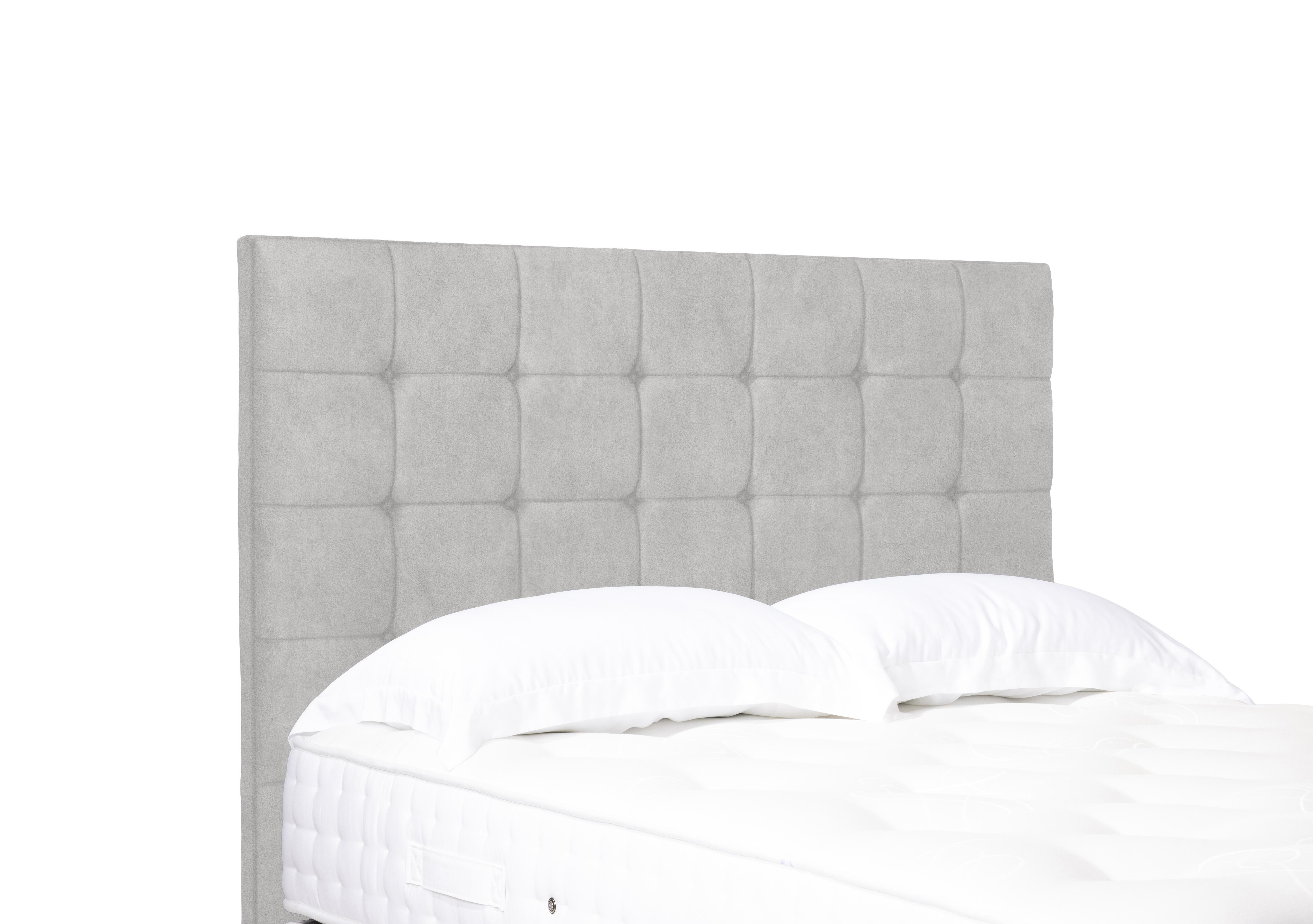 Artisan Collection Kaito High Floor Standing Headboard in Plain Opal on Furniture Village