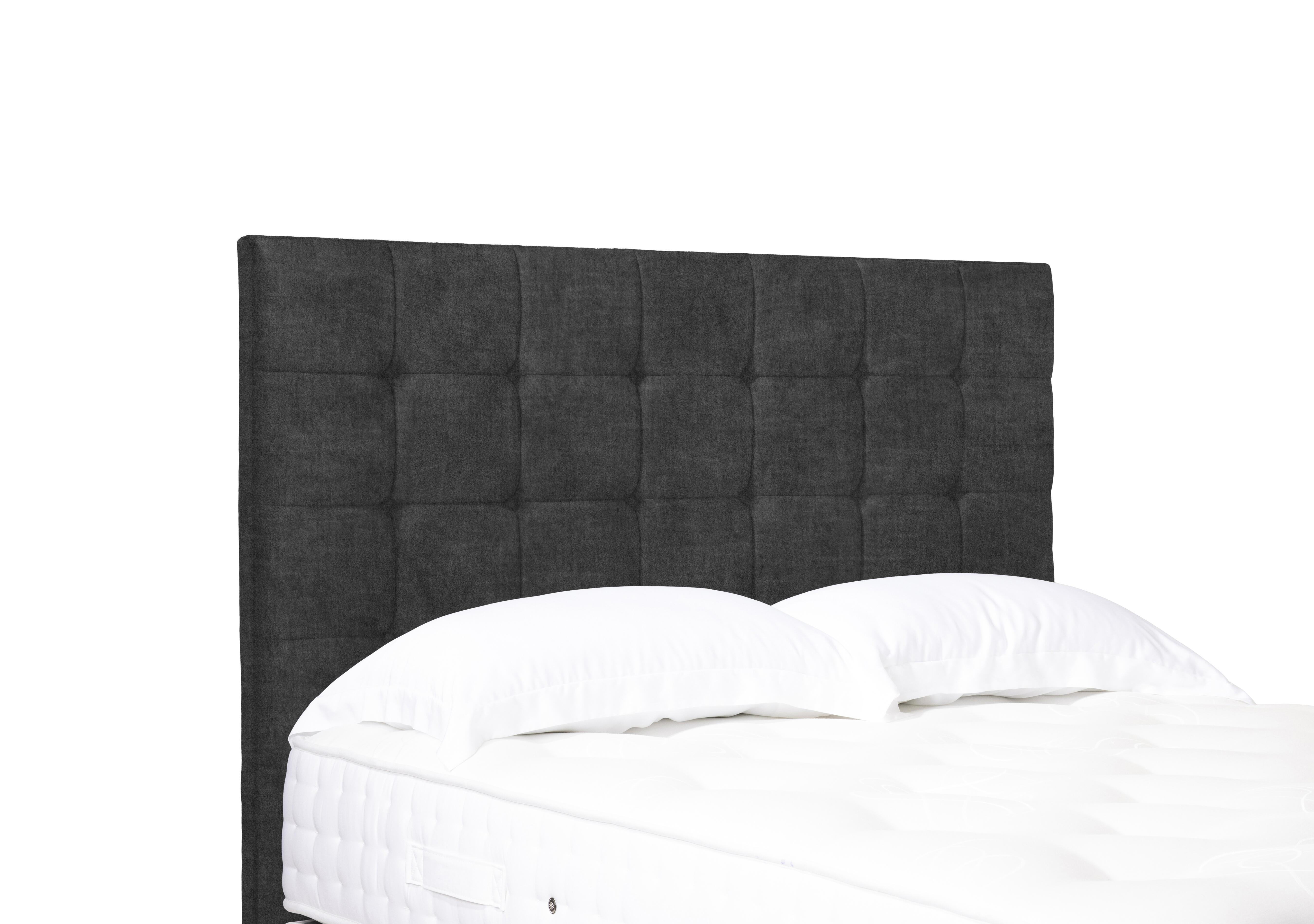Artisan Collection Kaito High Floor Standing Headboard in Queens Ash Grey on Furniture Village