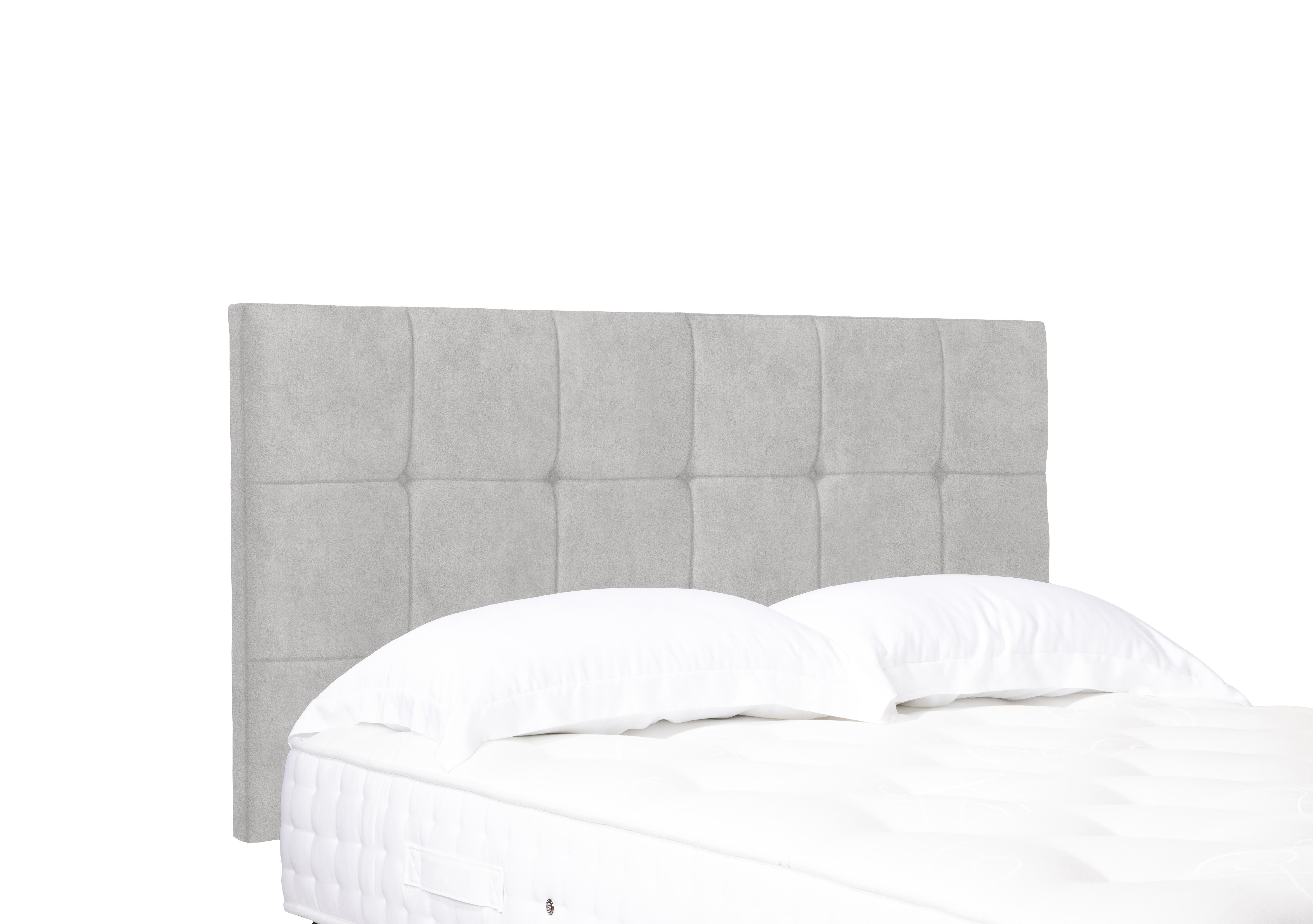 Artisan Collection Kaito Standard Strutted Headboard in Plain Opal on Furniture Village