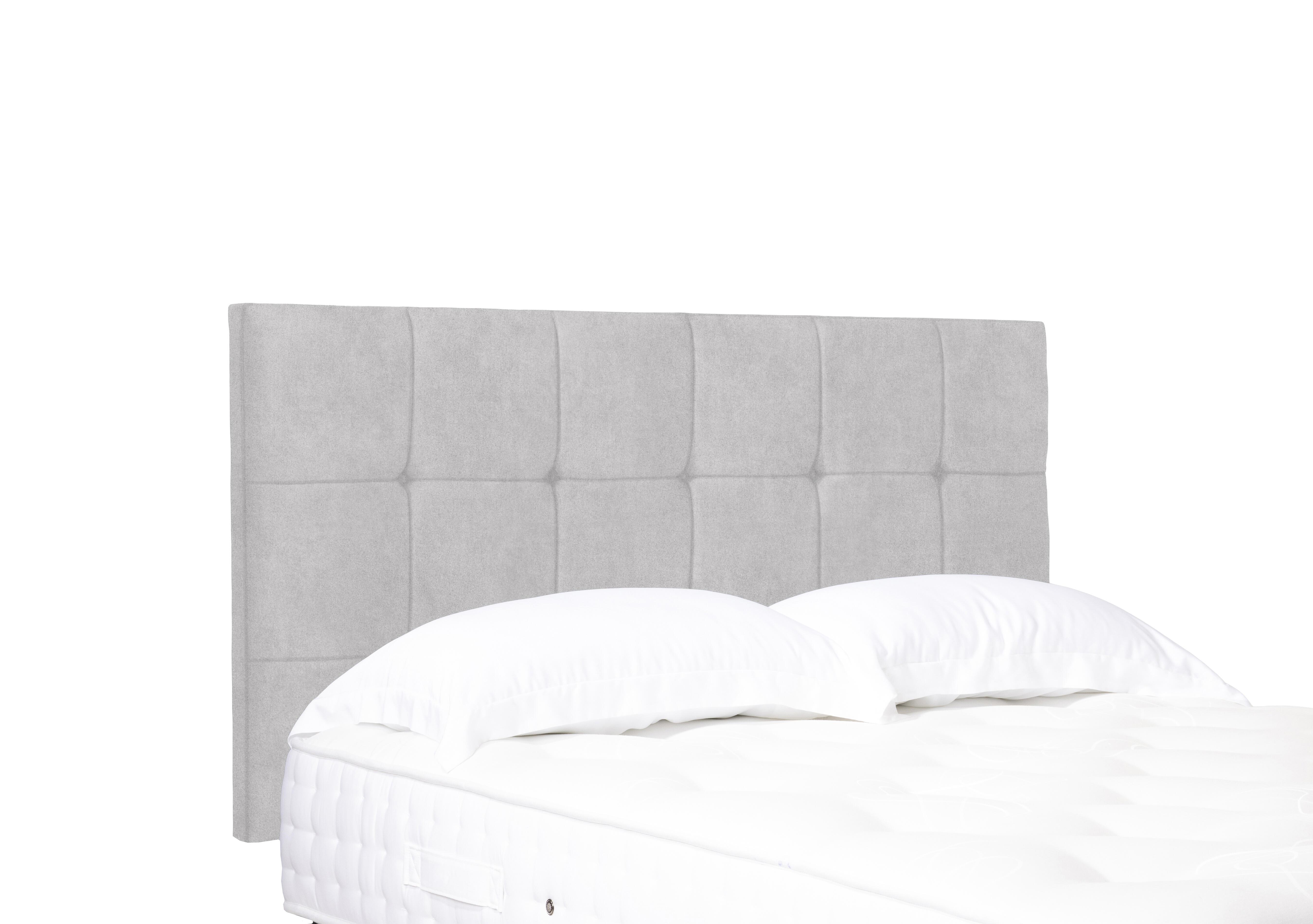 Artisan Collection Kaito Standard Strutted Headboard in Queens Pebble on Furniture Village