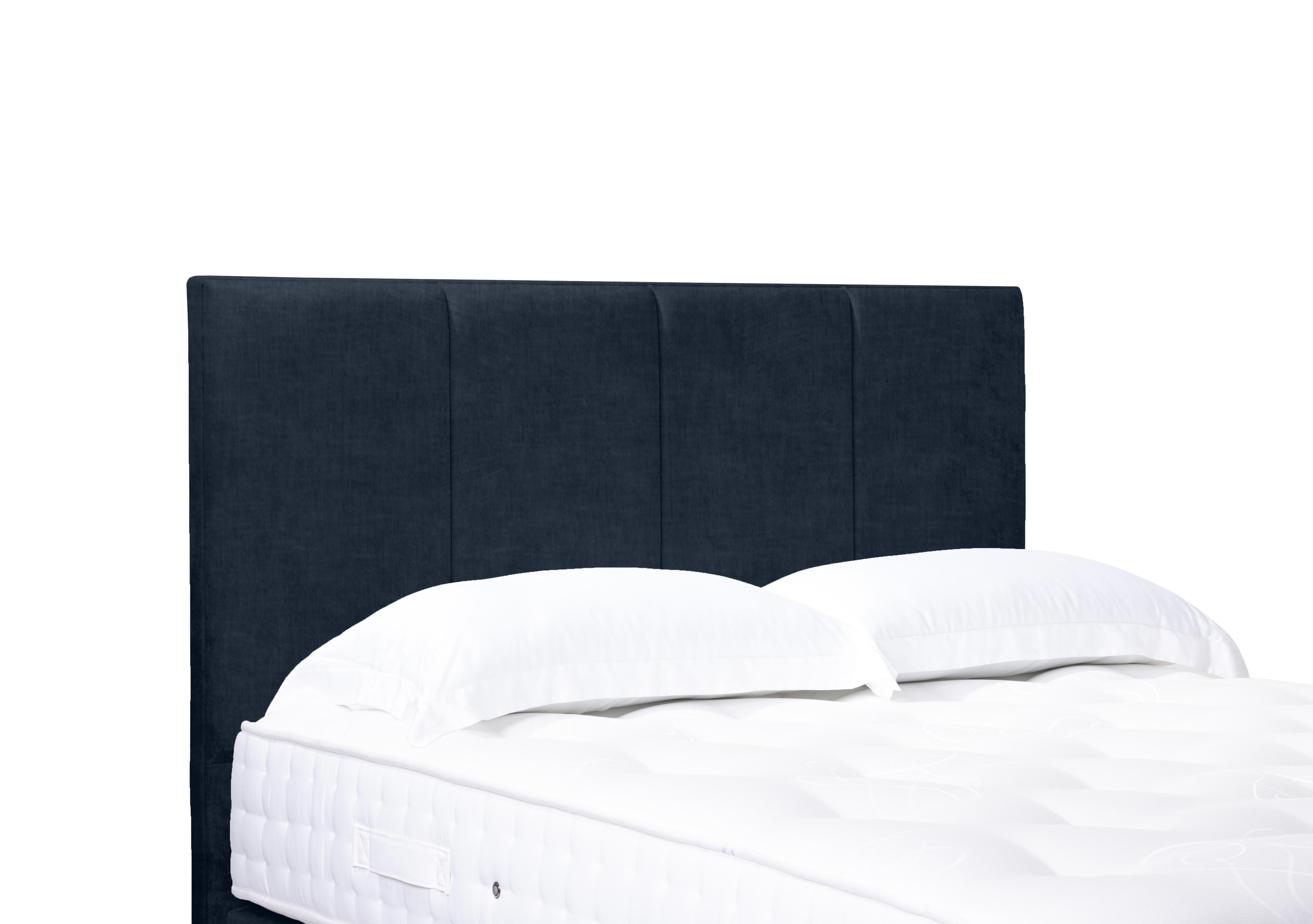 Artisan Collection Linear Standard Floor Standing Headboard in 600 Granite Blue on Furniture Village