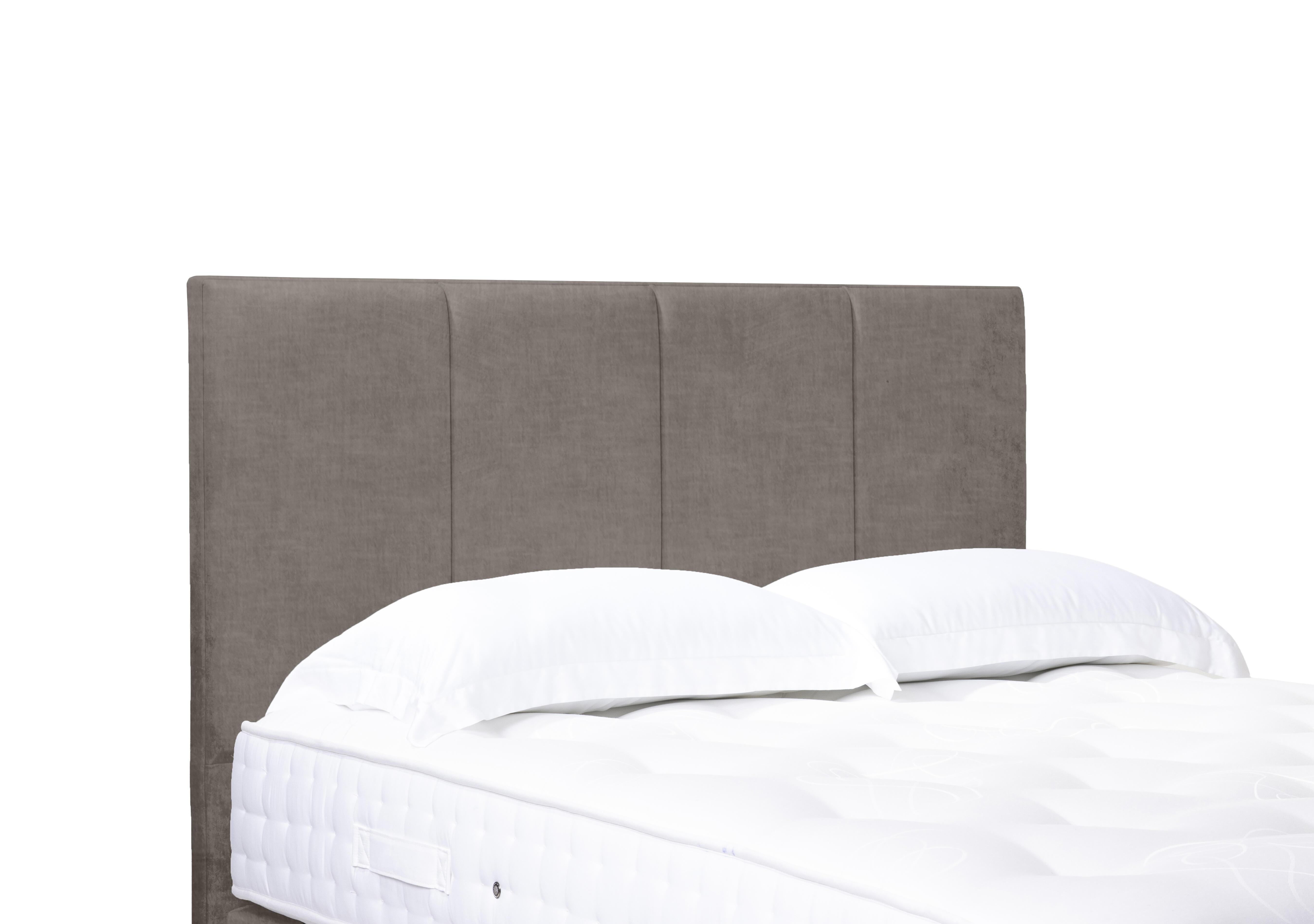 Linear Standard Floor Standing Headboard in 904 Warm Onyx on Furniture Village