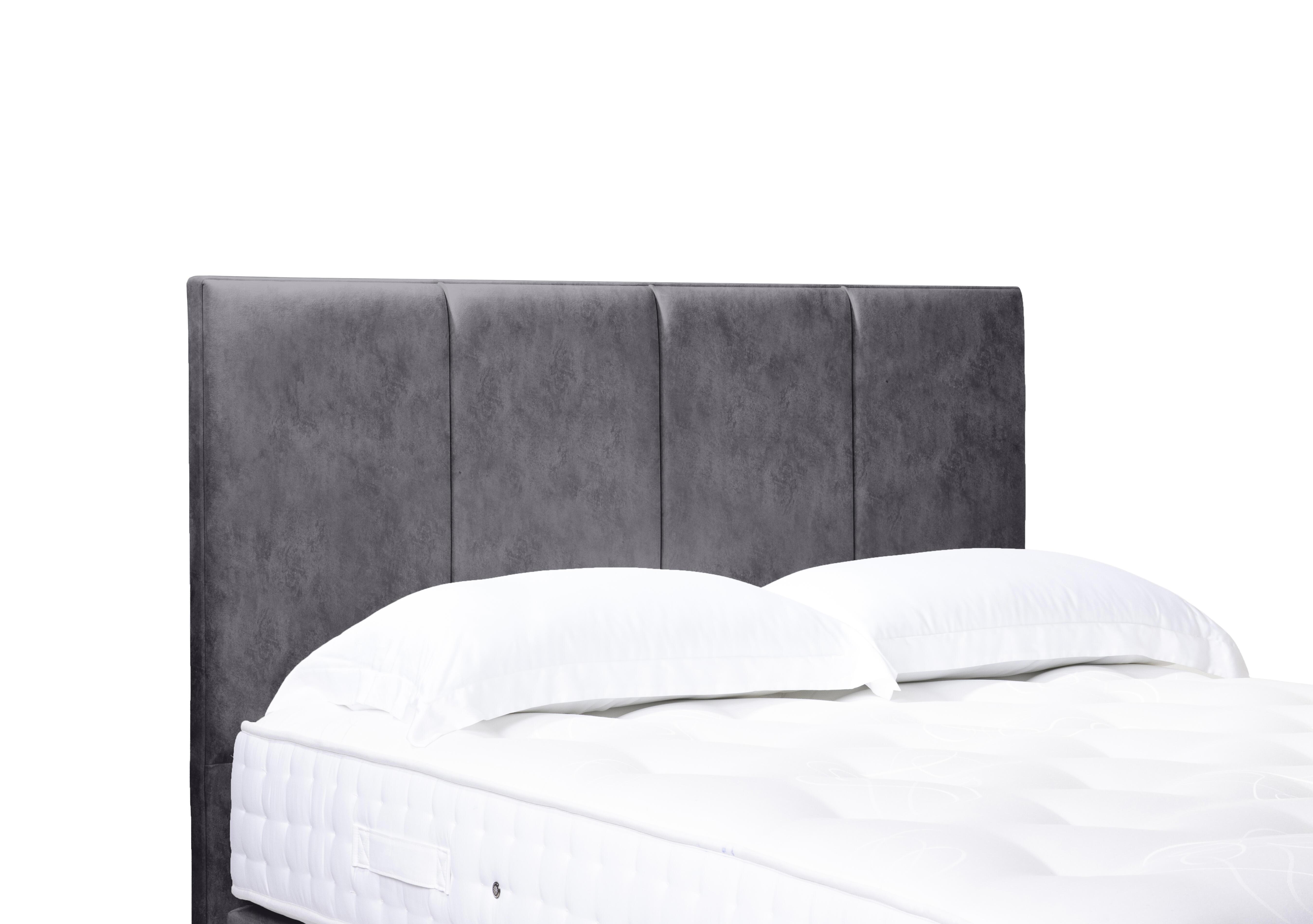 Artisan Collection Linear Standard Floor Standing Headboard in Daytona Grey on Furniture Village