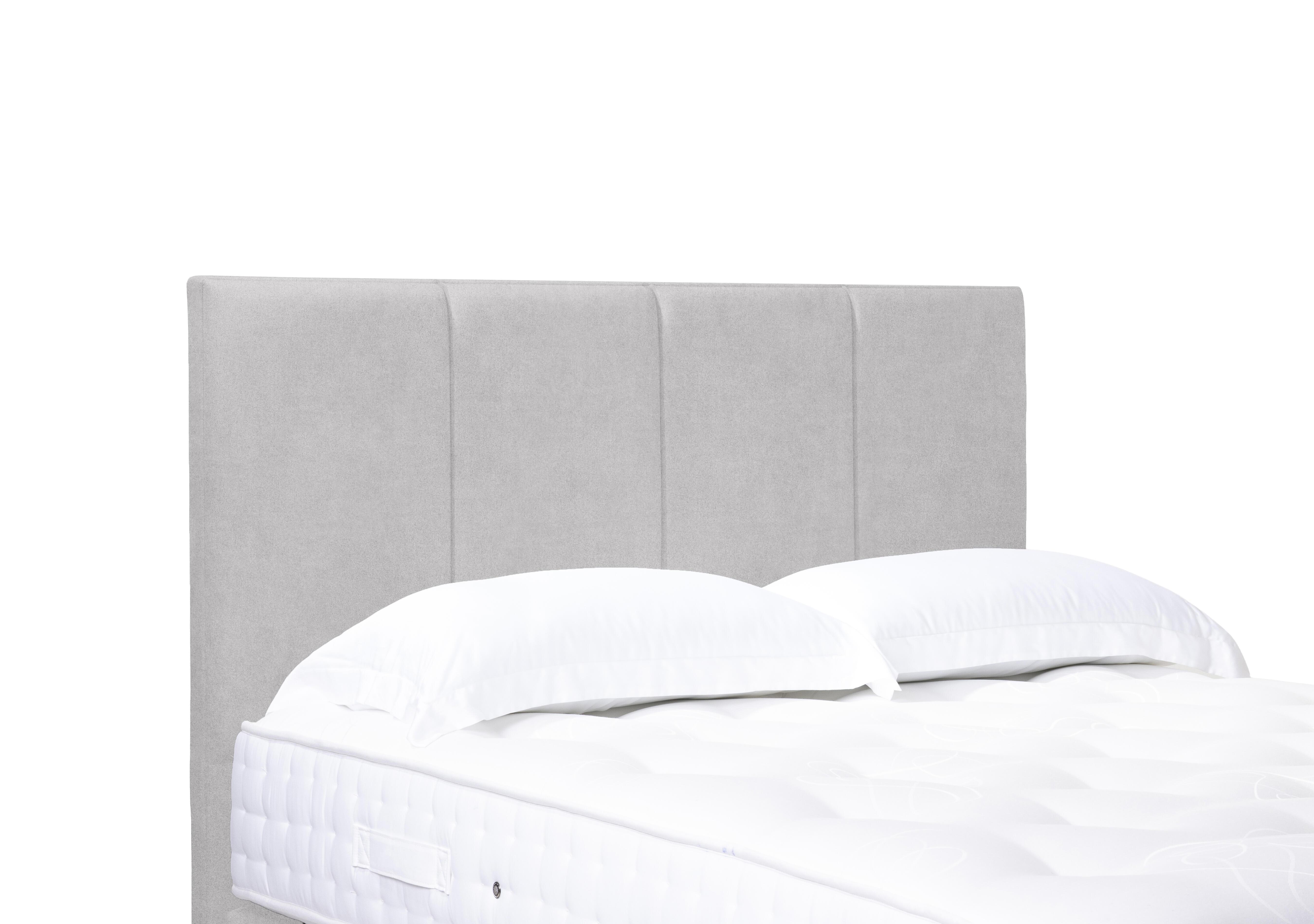 Artisan Collection Linear Standard Floor Standing Headboard in Queens Pebble on Furniture Village