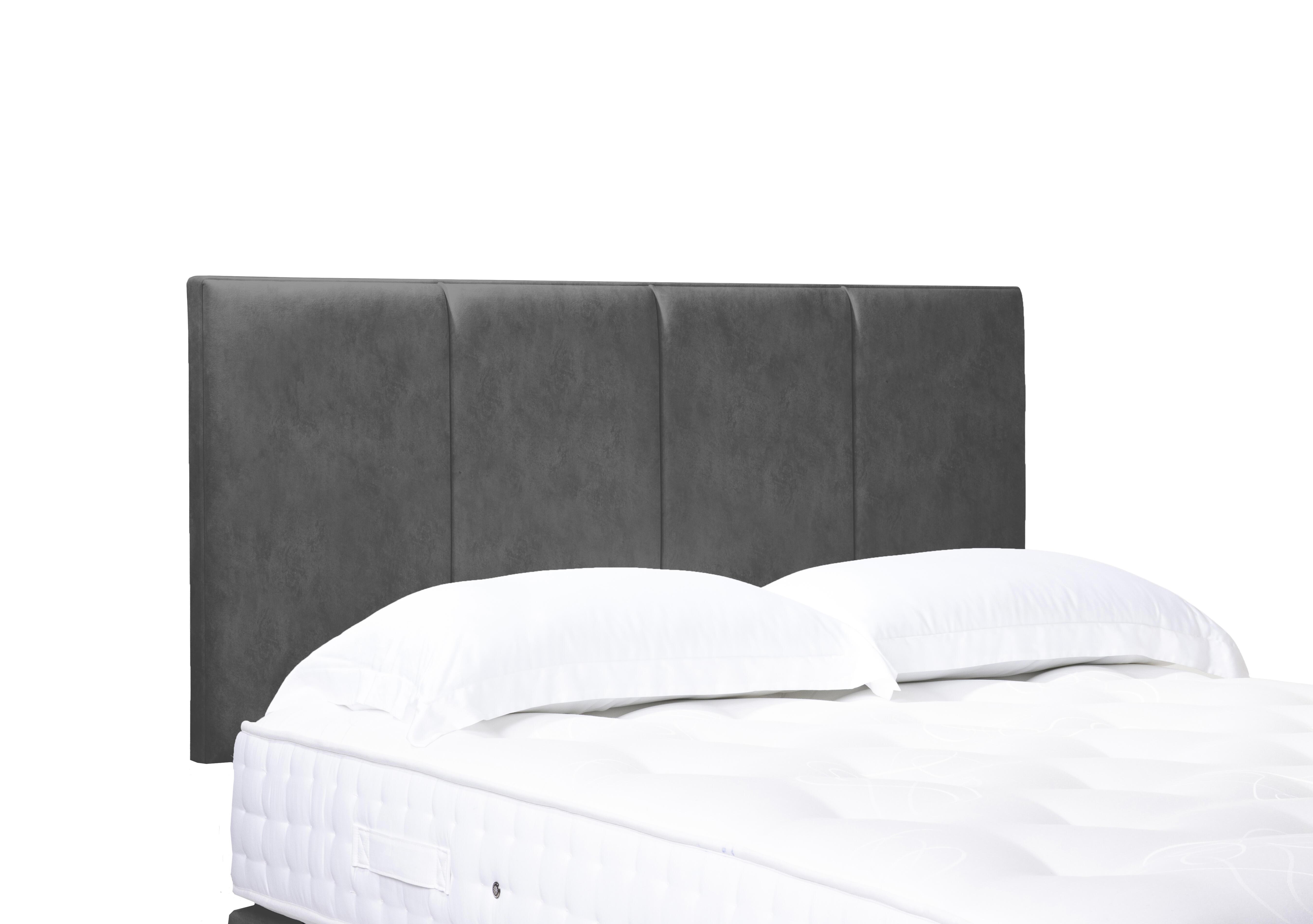 Artisan Collection Linear Standard Strutted Headboard in Dapple Mink on Furniture Village