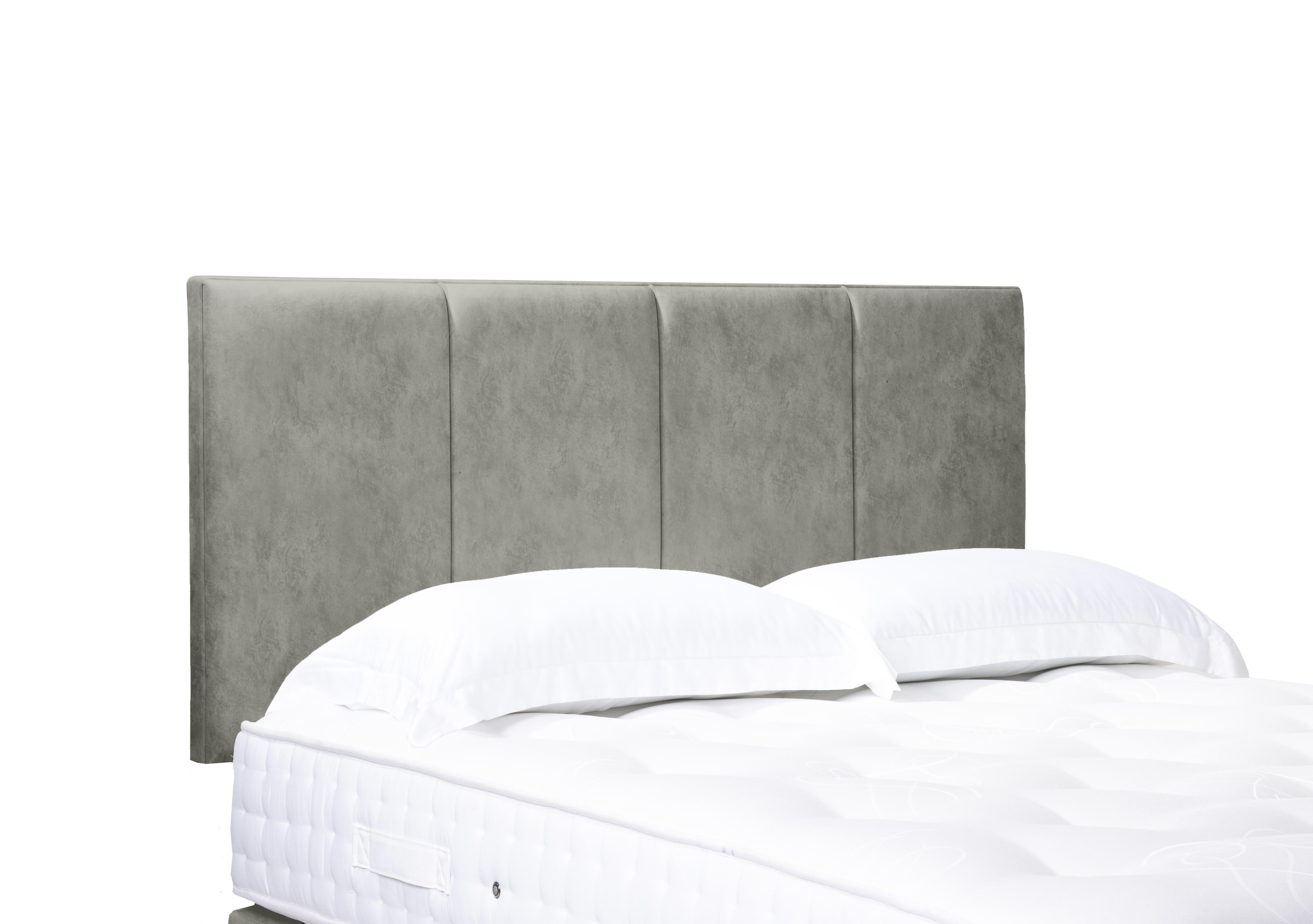 Artisan Collection Linear Standard Strutted Headboard in Daytona Stone on Furniture Village