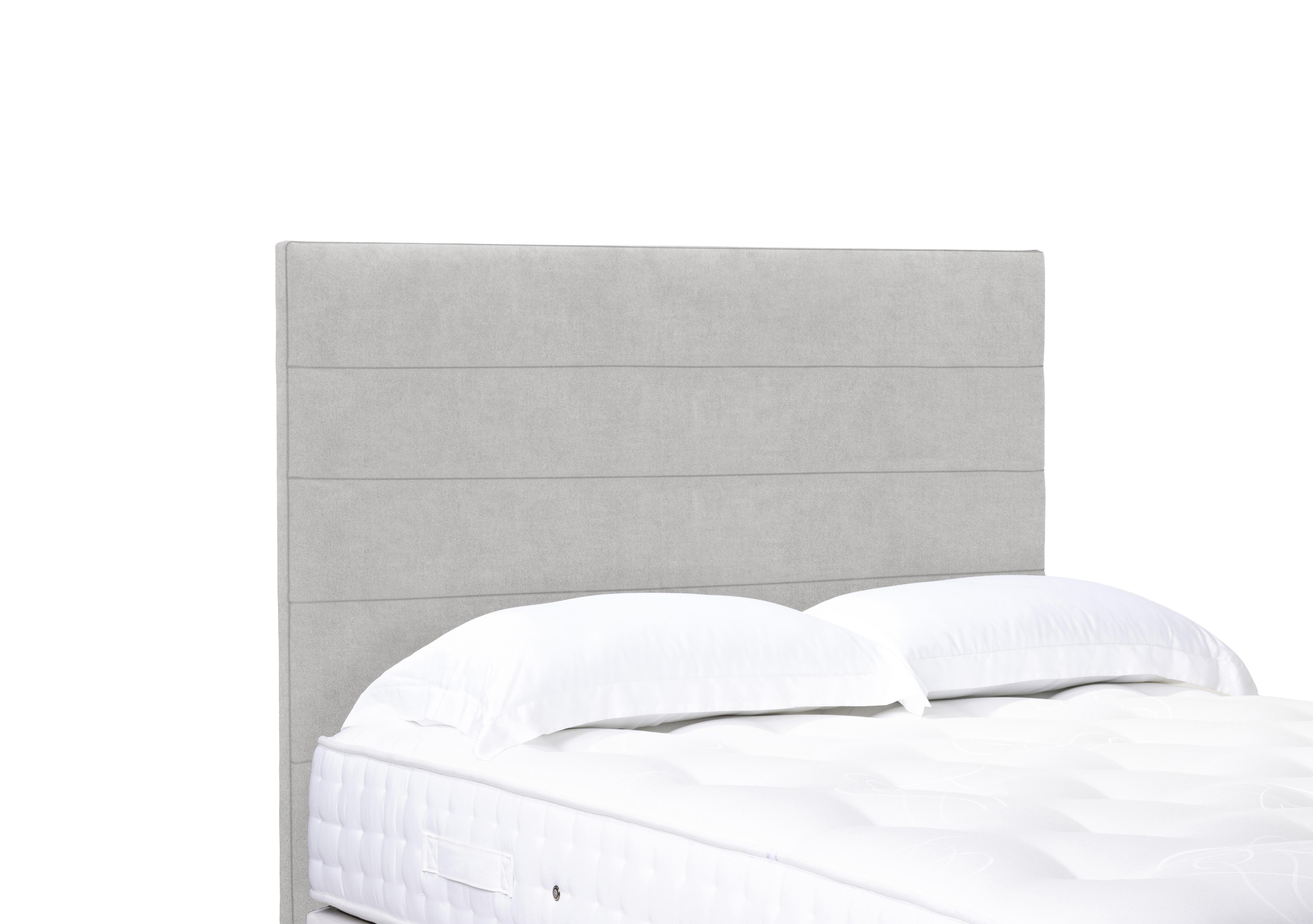Artisan Collection Natsu High Floor Standing Headboard in Plain Opal on Furniture Village