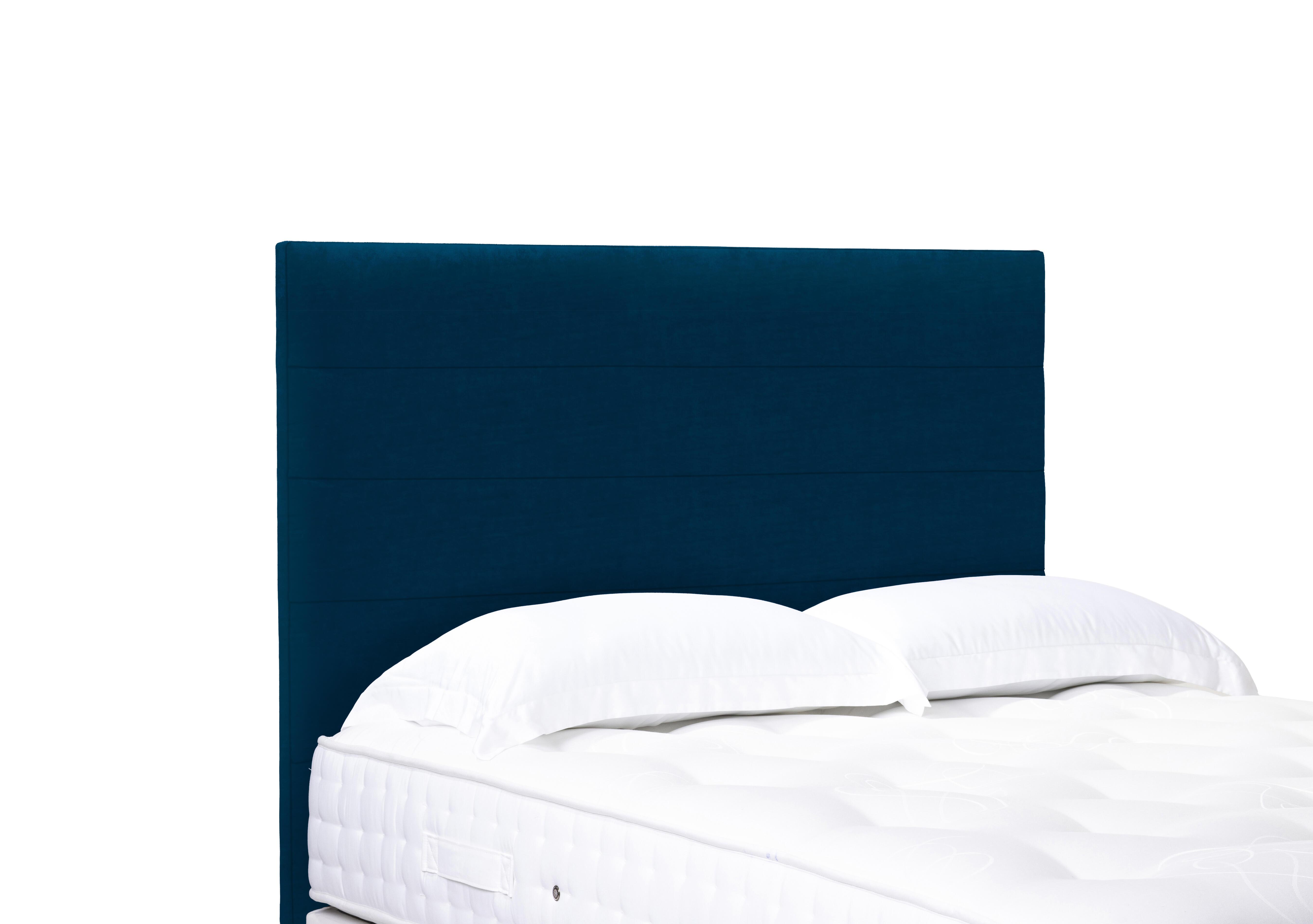 Artisan Collection Natsu High Floor Standing Headboard in Plush Pacific on Furniture Village