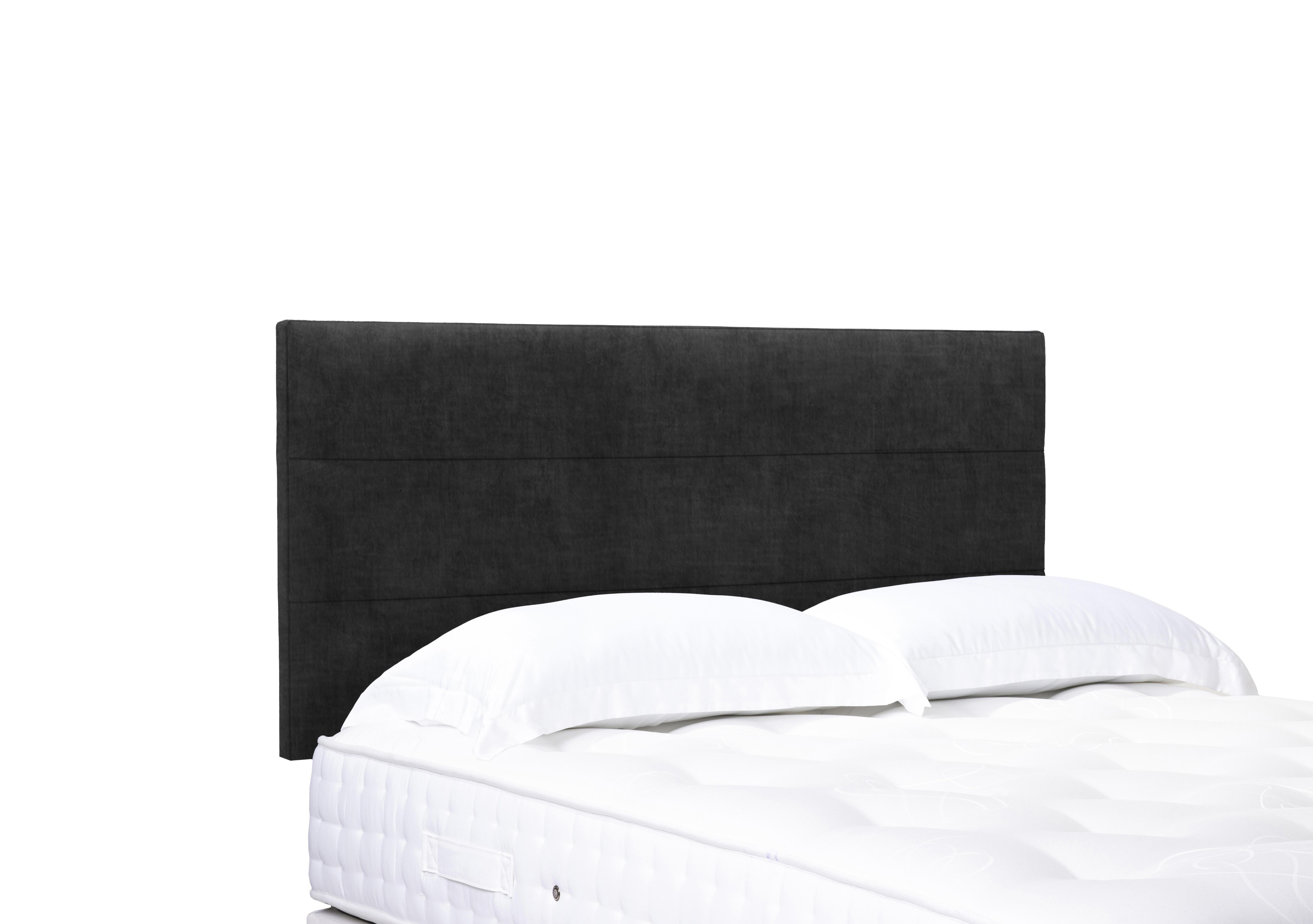 Natsu Standard Strutted Headboard in 800 Smokey Quartz on Furniture Village