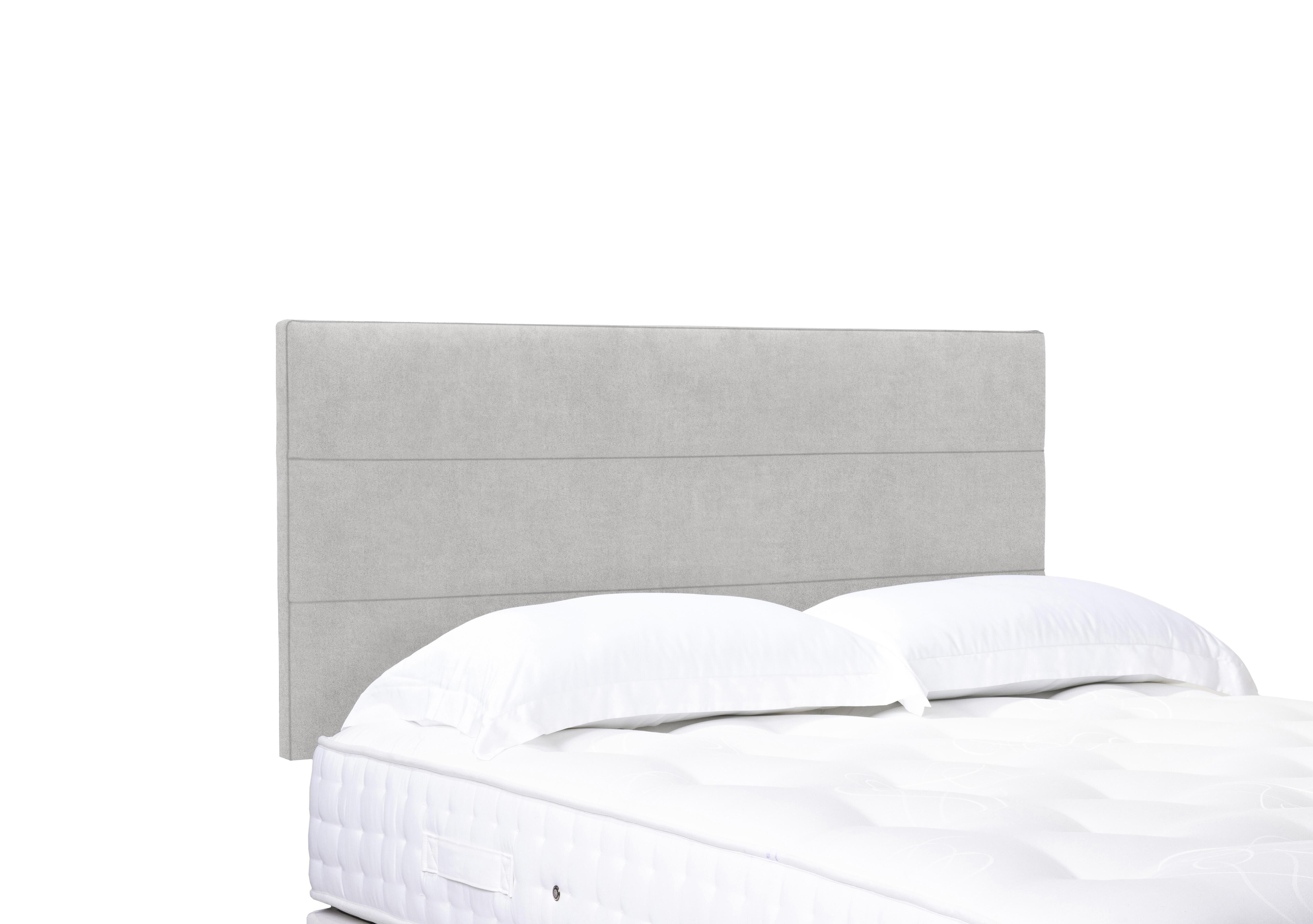 Artisan Collection Natsu Standard Strutted Headboard in Plain Opal on Furniture Village