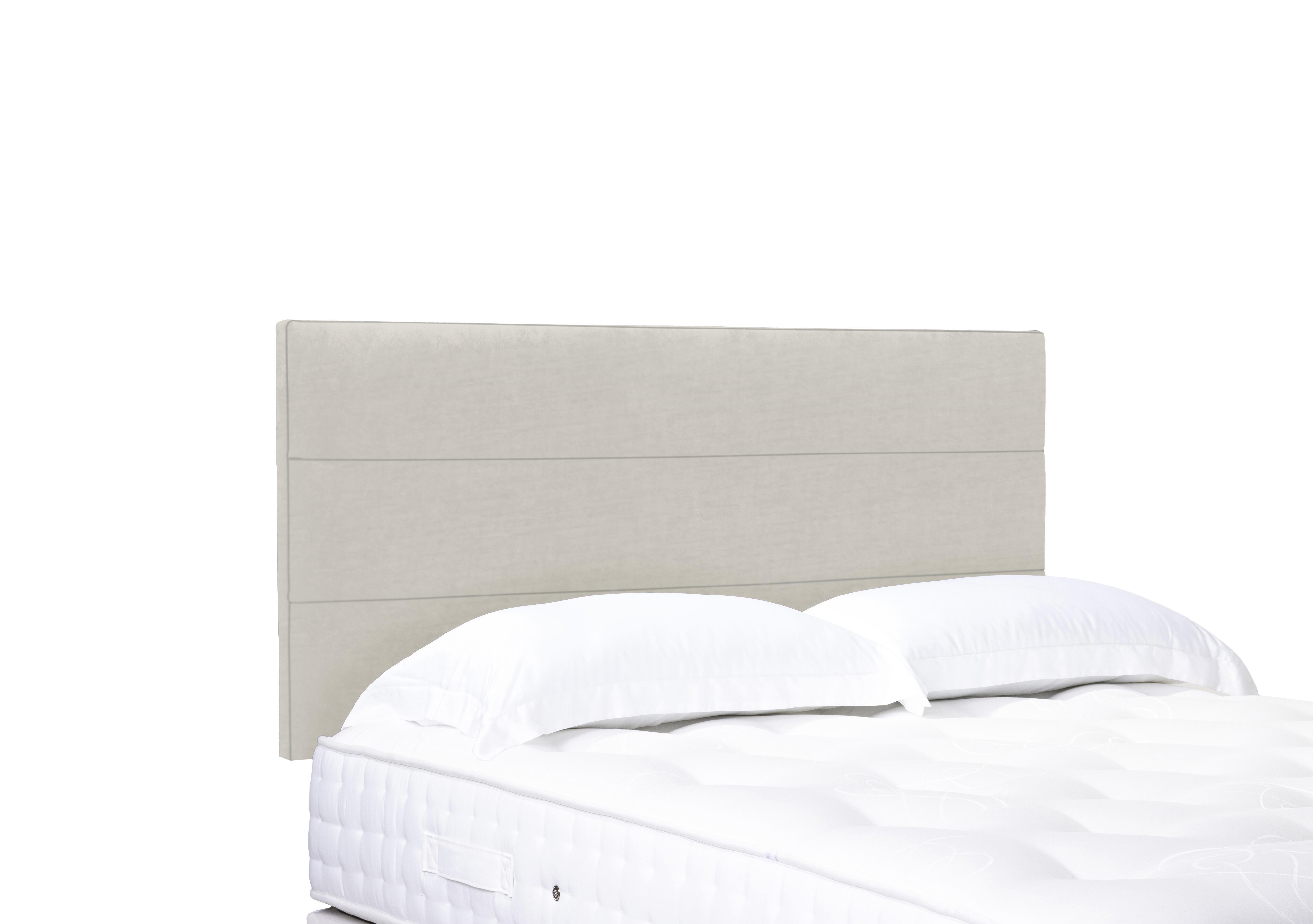 Artisan Collection Natsu Standard Strutted Headboard in Plush Ecru on Furniture Village