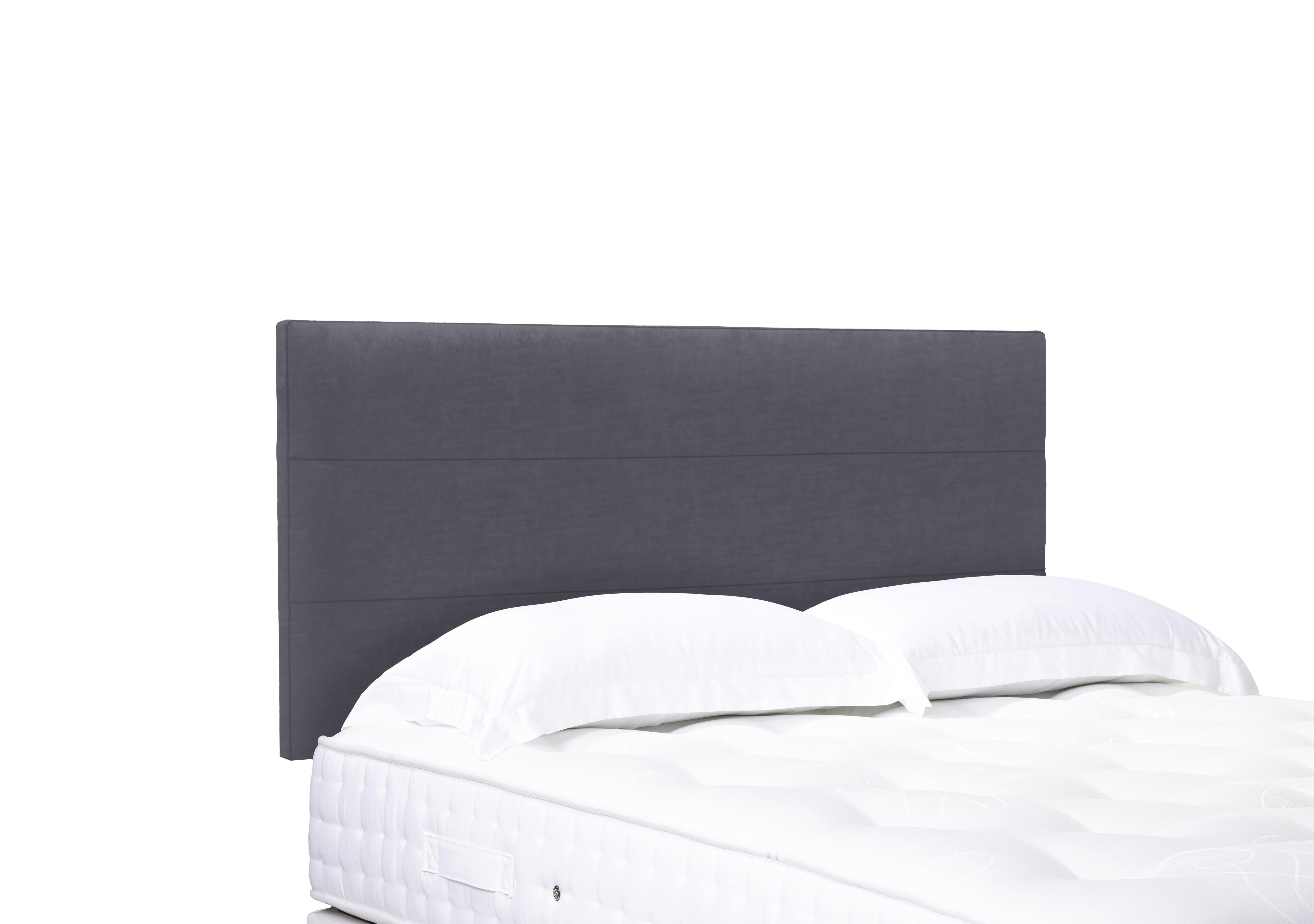 Artisan Collection Natsu Standard Strutted Headboard in Seven Anthracite on Furniture Village