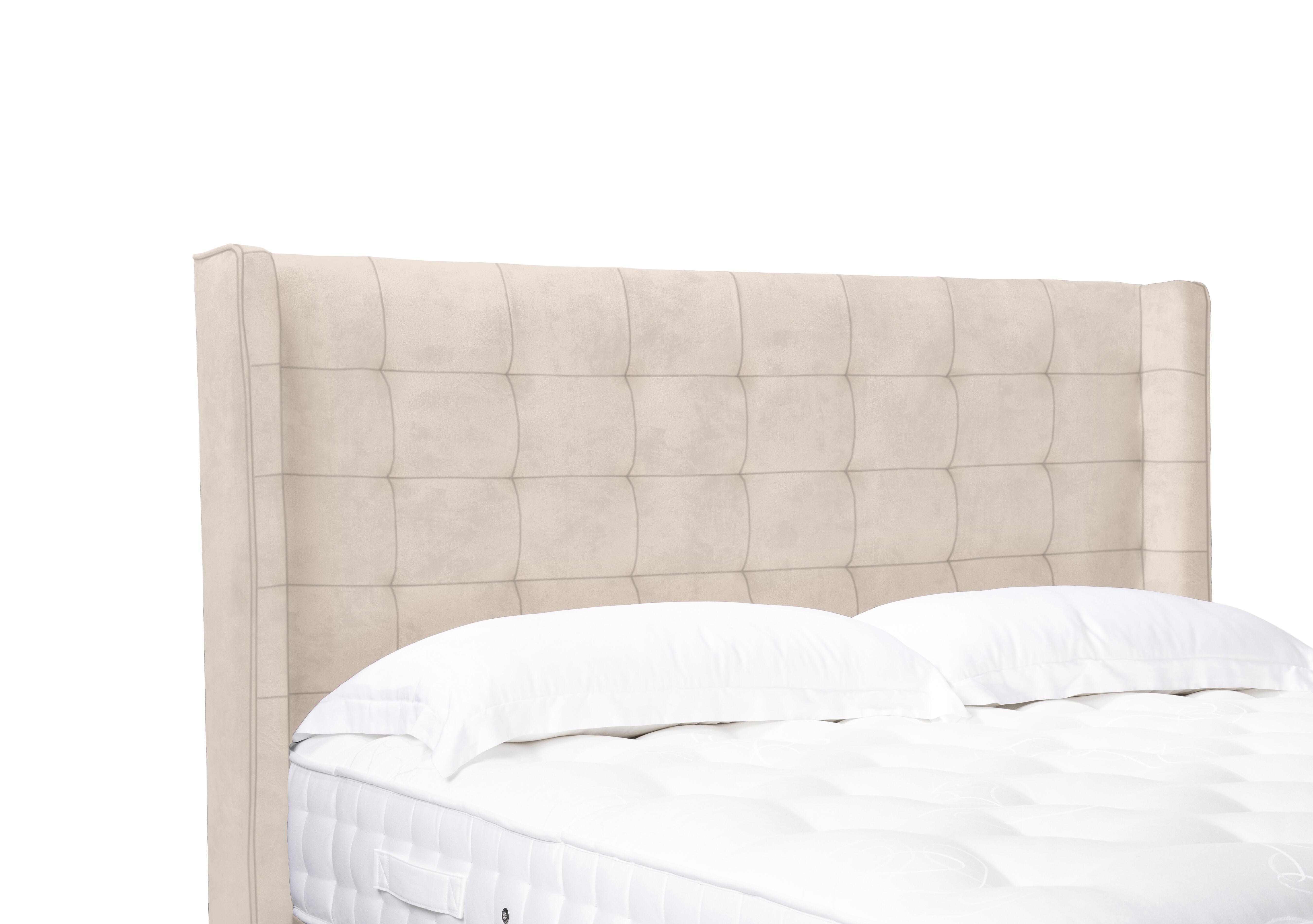 Artisan Collection Onyx High Floor Standing Headboard in 901 Sandstone Pearl on Furniture Village