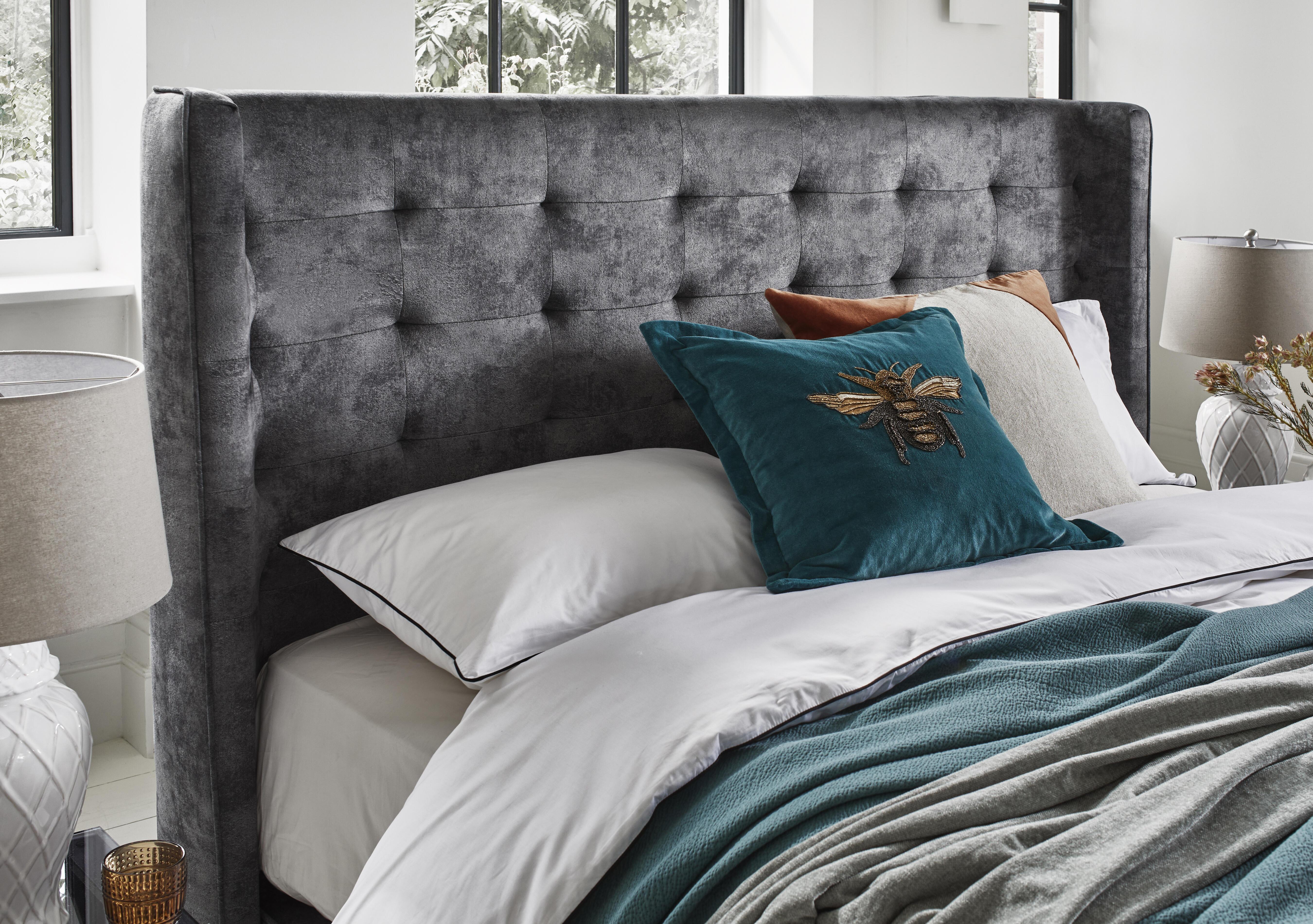 Onyx High Floor Standing Headboard in  on Furniture Village