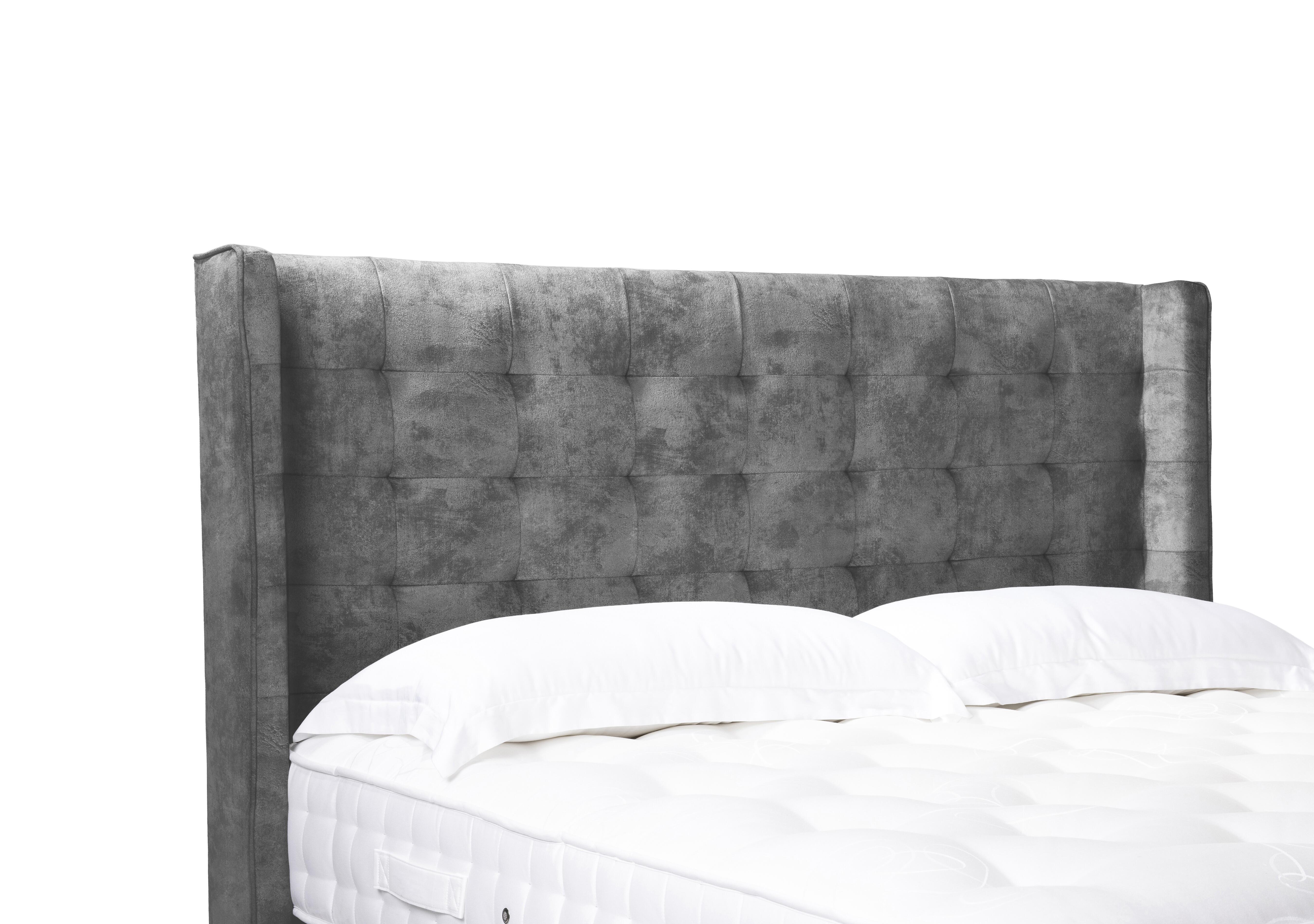 Artisan Collection Onyx High Floor Standing Headboard in Dapple Mink on Furniture Village