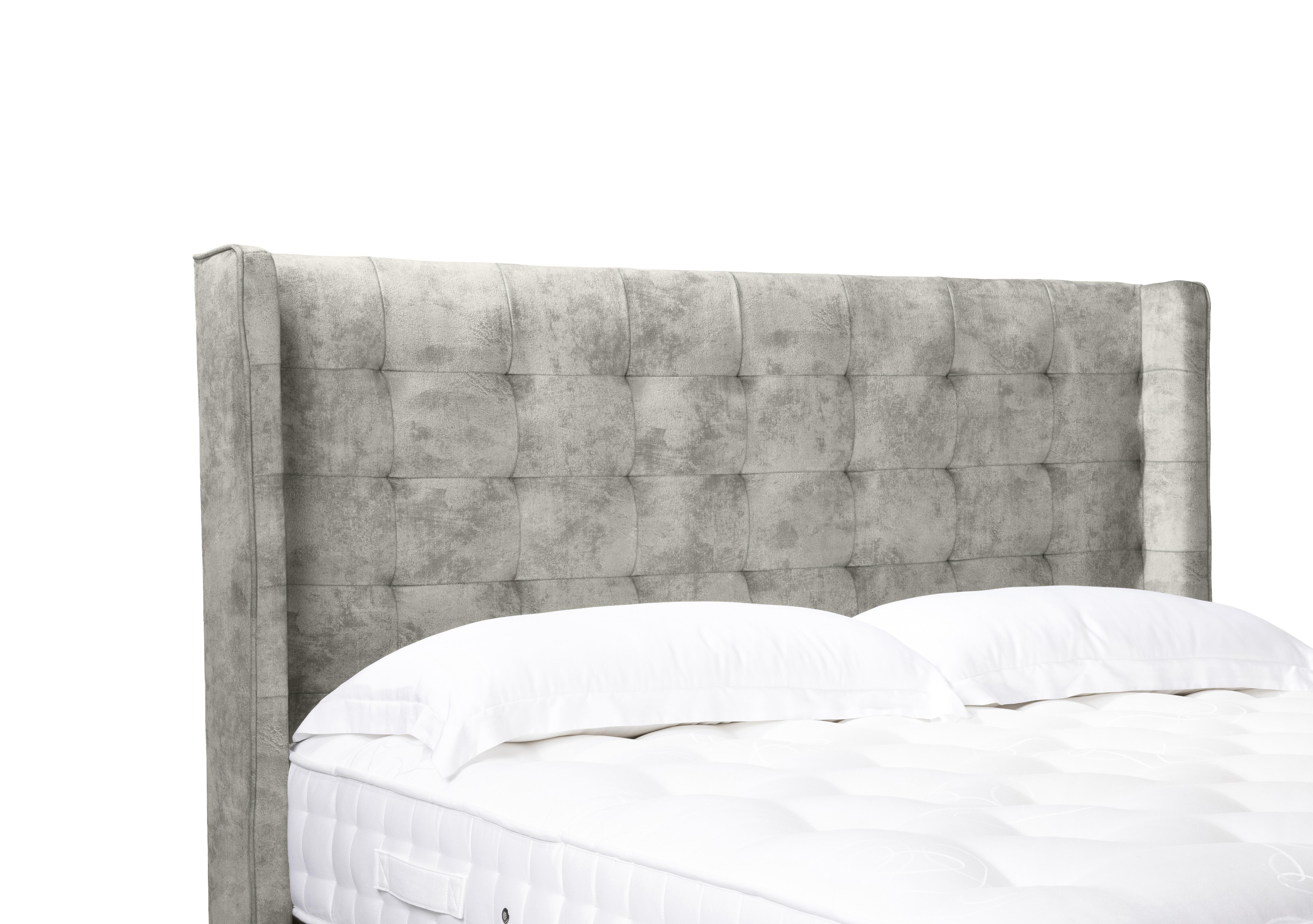 Artisan Collection Onyx High Floor Standing Headboard in Daytona Stone on Furniture Village